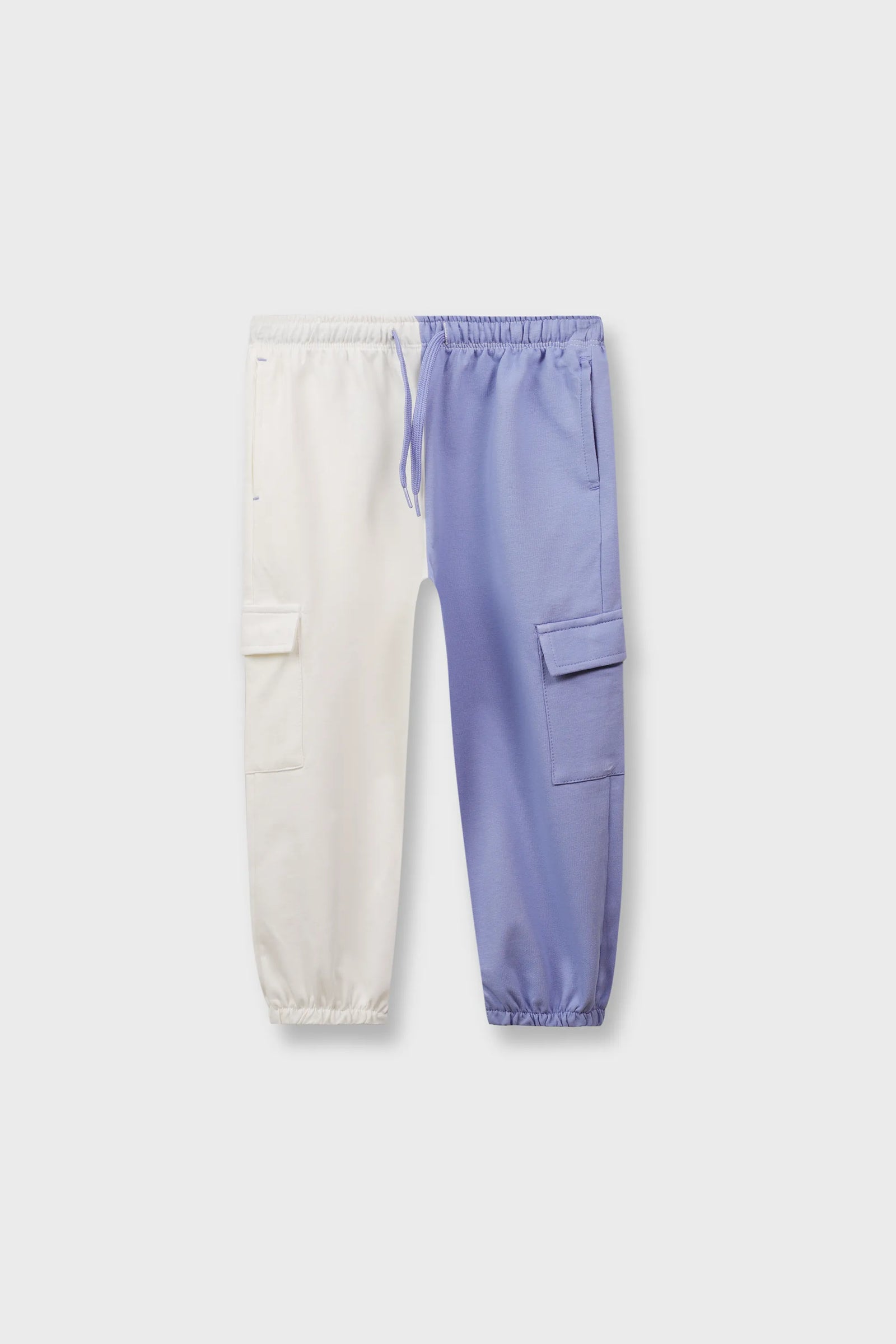 Boys Two Tone Comfort Cargo Trousers