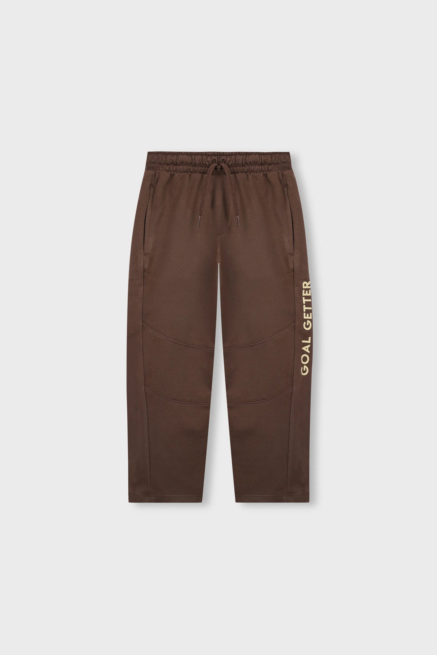 Boys Chic Brown Graphic Trouser