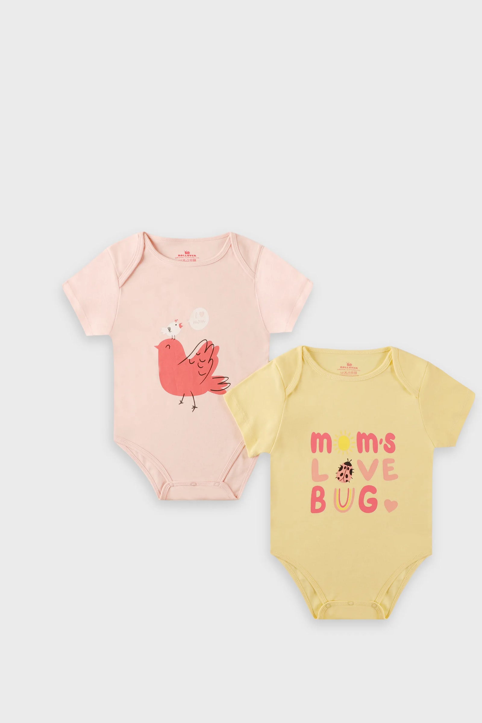 Girls Tiny Love Romper Set (Pack of 2)