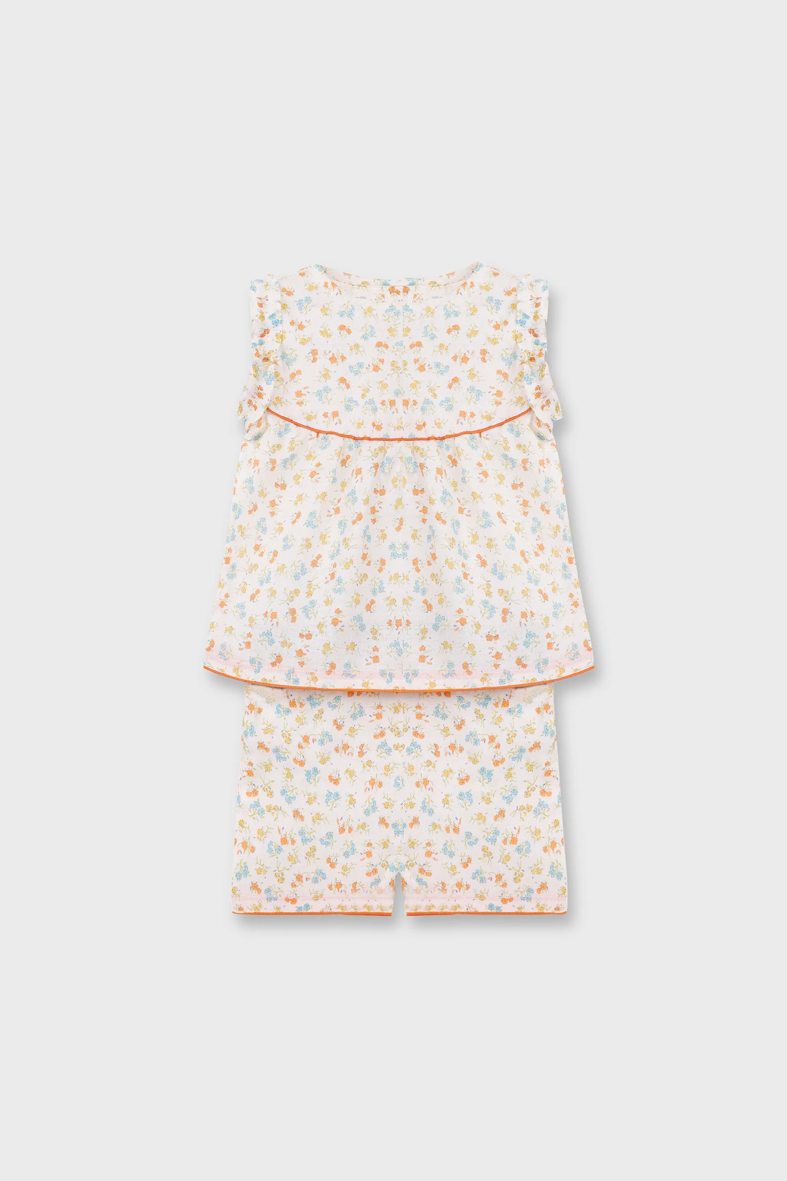 Daisy Doodle Cotton Dress Set