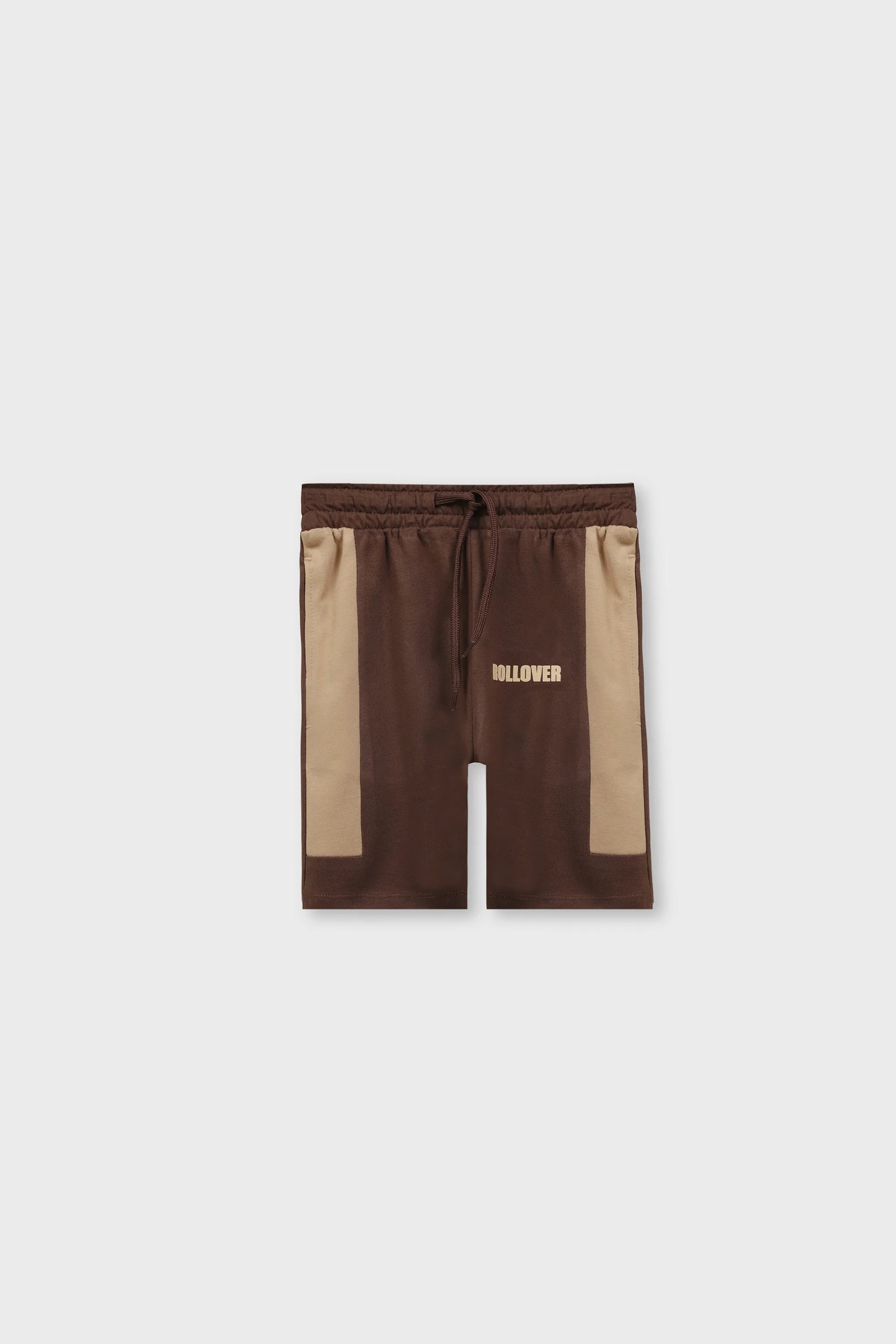 Boys Bold Beige & Brown Shorts