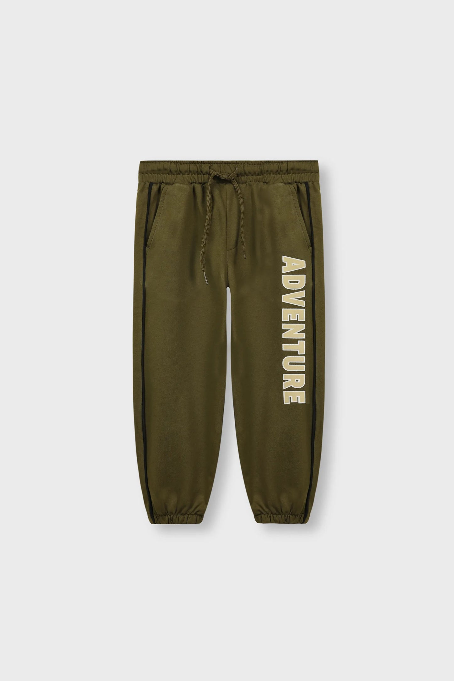 Boys Olive Utility Pocket Trousers