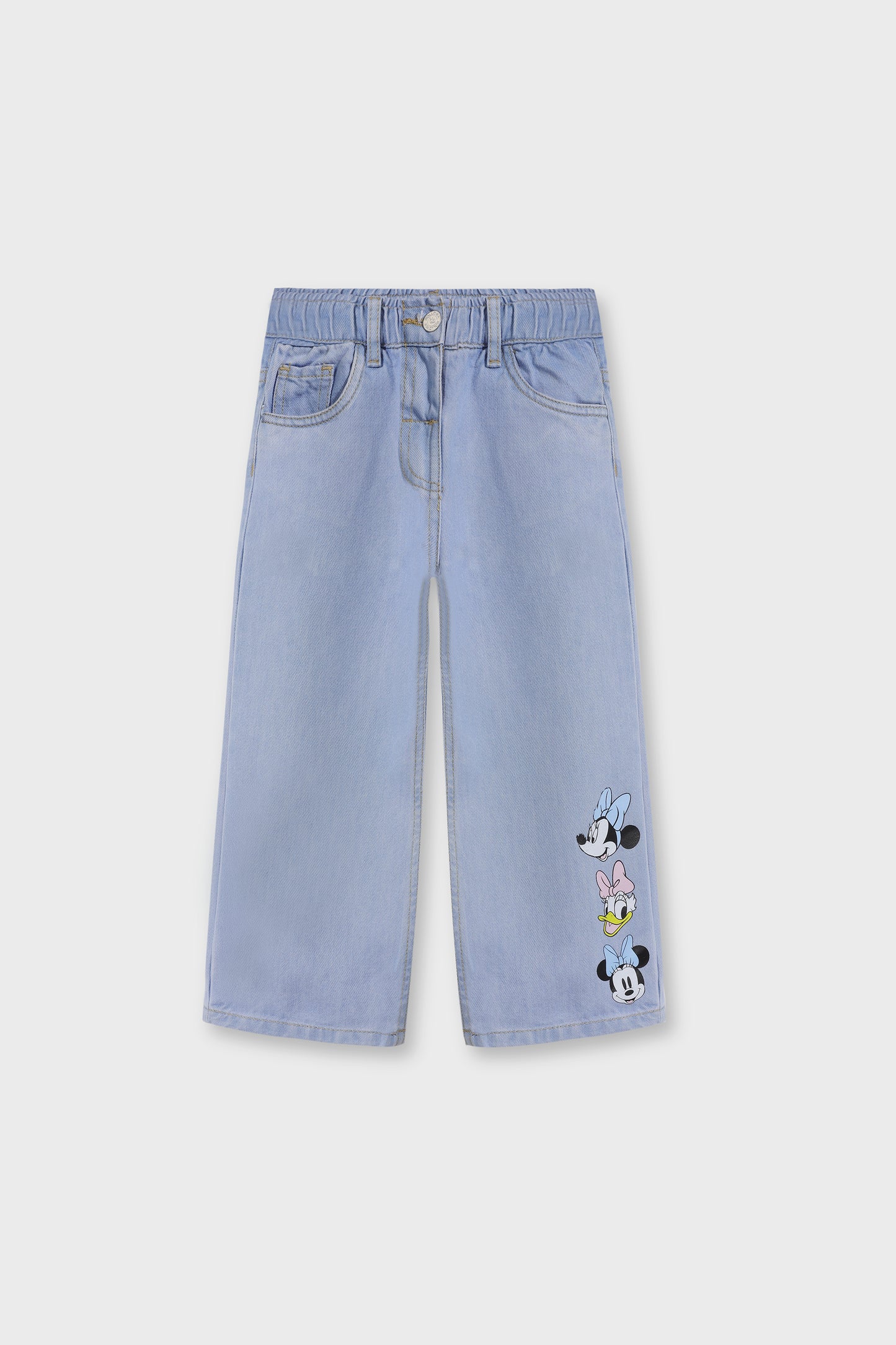 Girls Little Icon Blue Denim Jeans