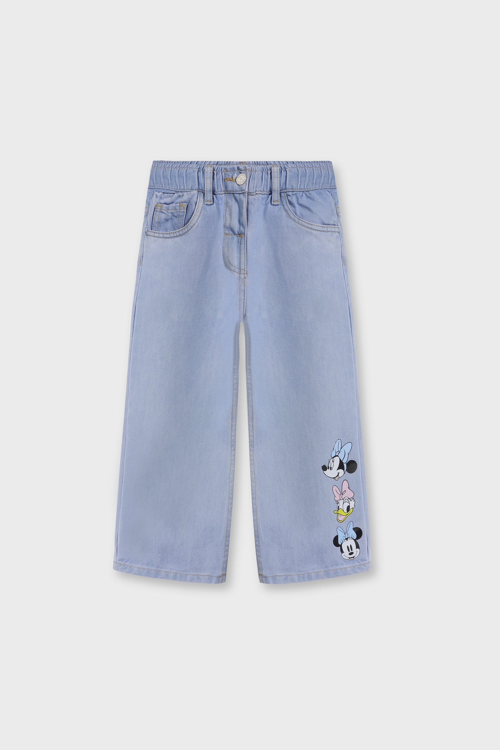 Girls Little Icon Blue Denim Jeans