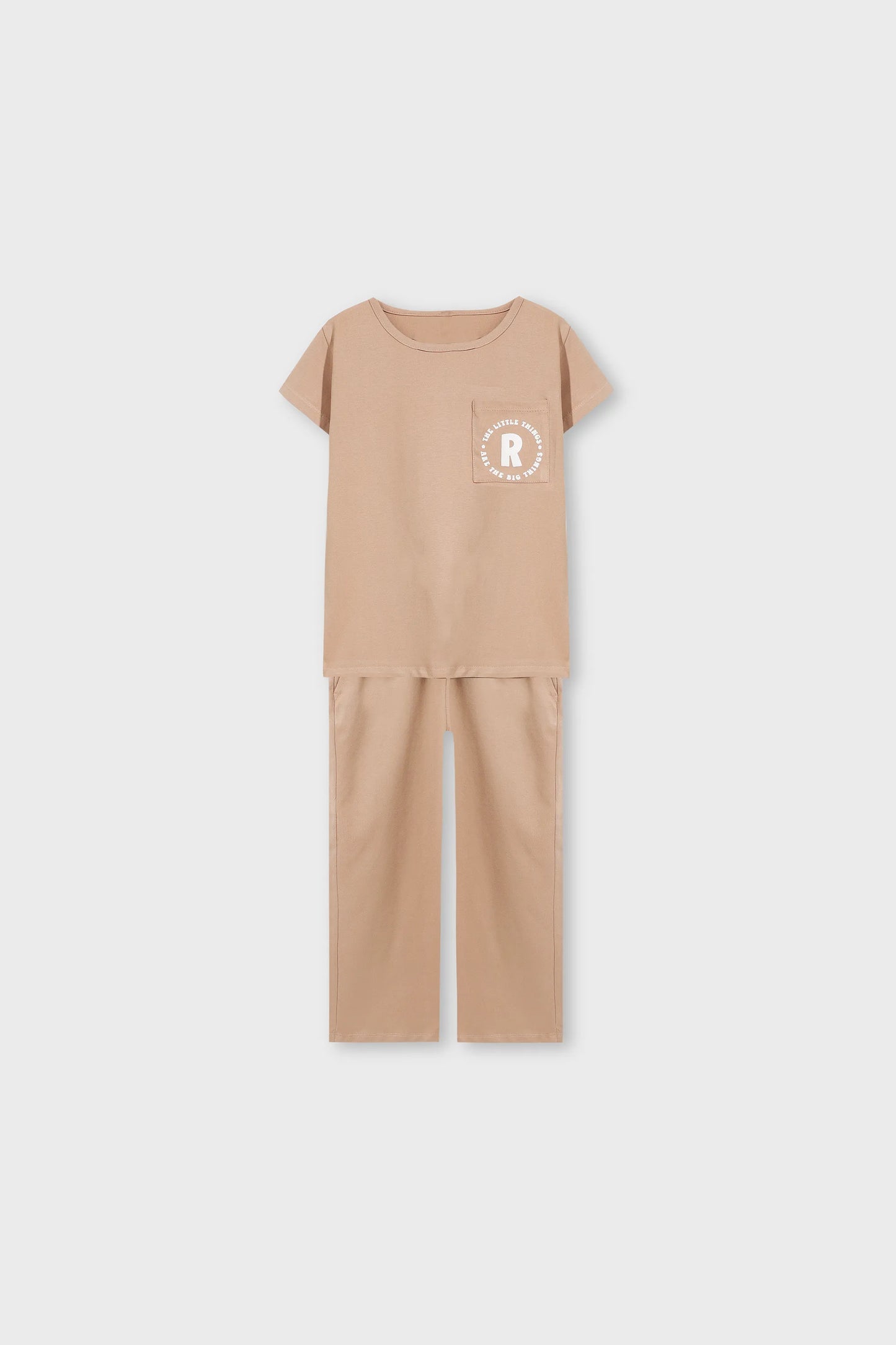 Girls Mocha Trail Co-ord Set
