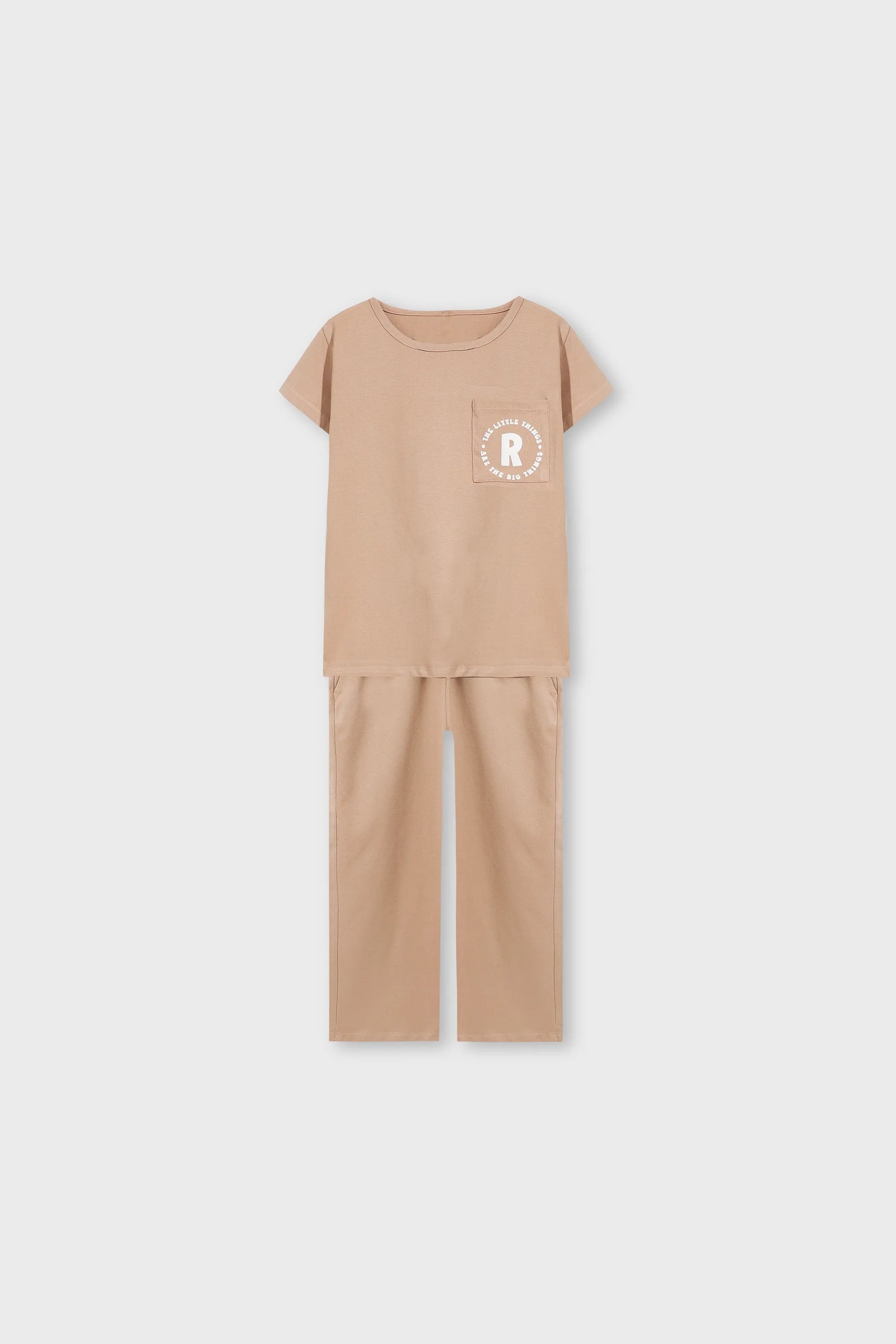 Girls Mocha Trail Co-ord Set