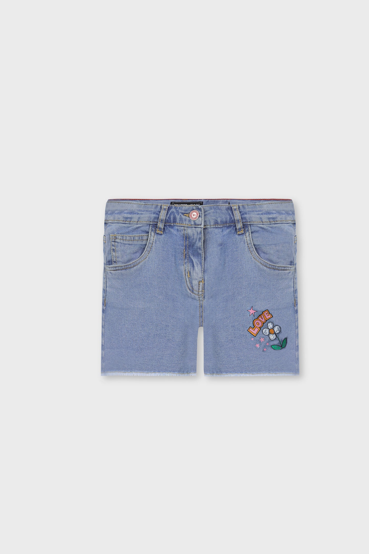 Girls Love Spark Denim Shorts