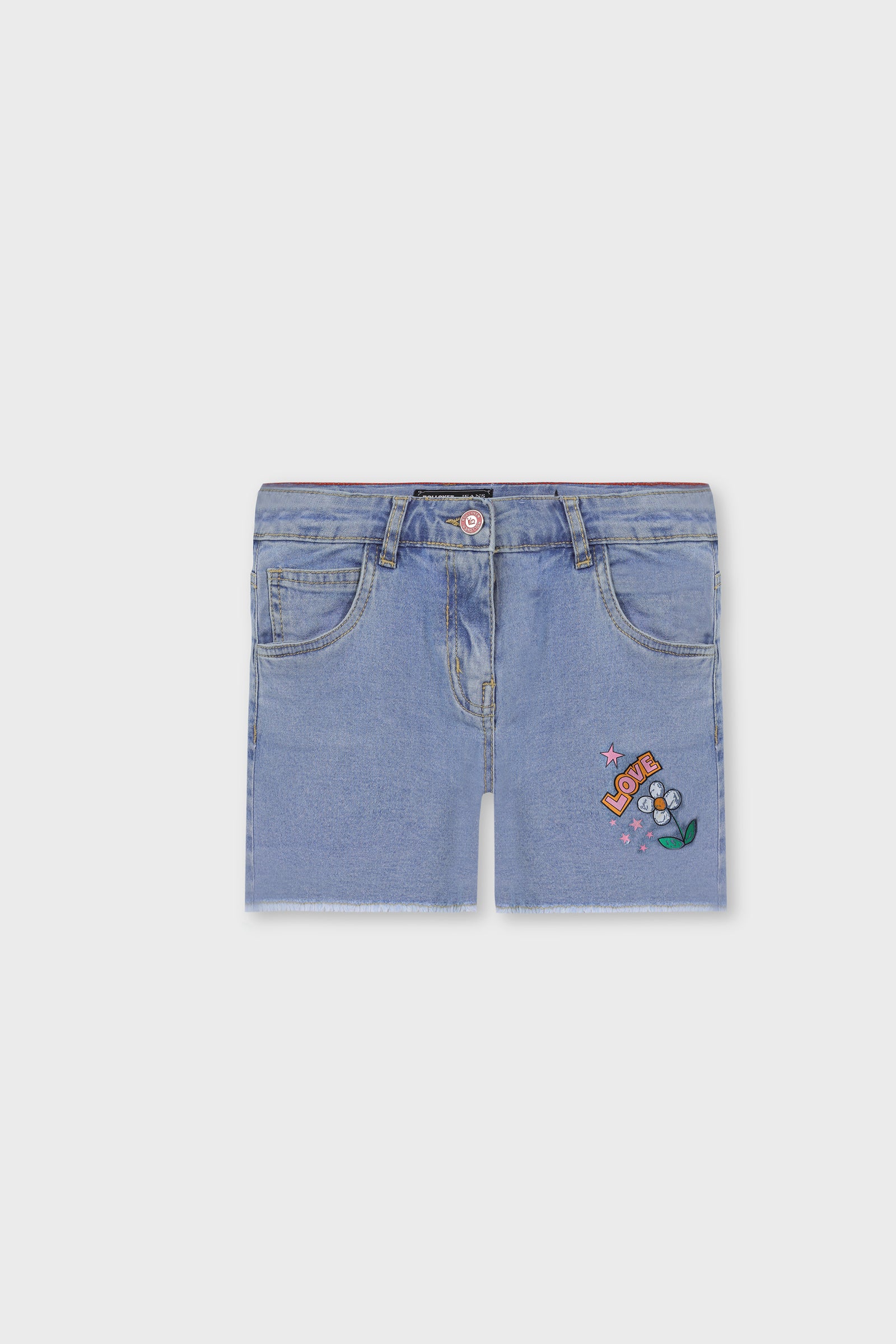Girls Love Spark Denim Shorts