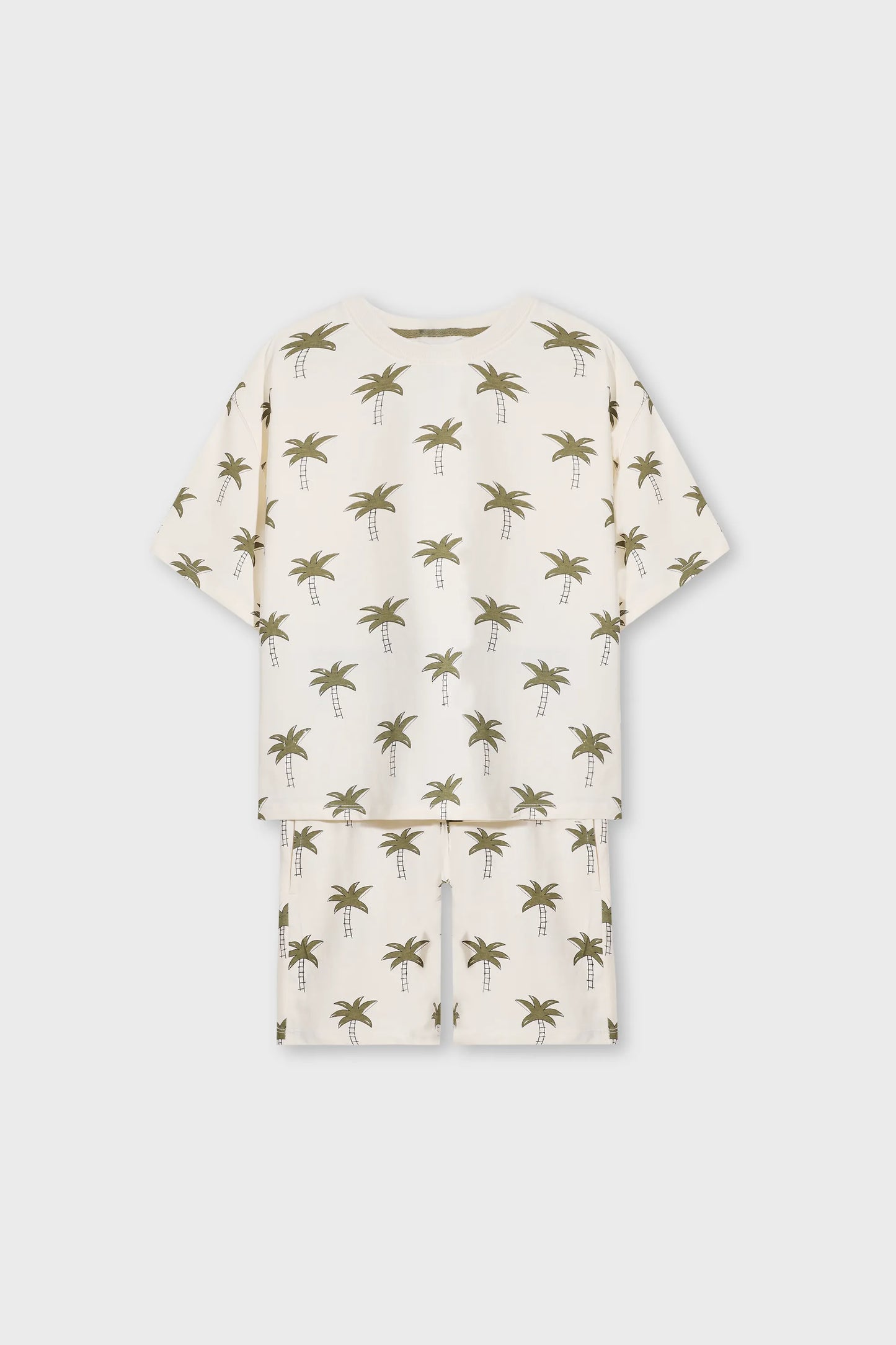 Olive Oasis Jersey Co-ord Set