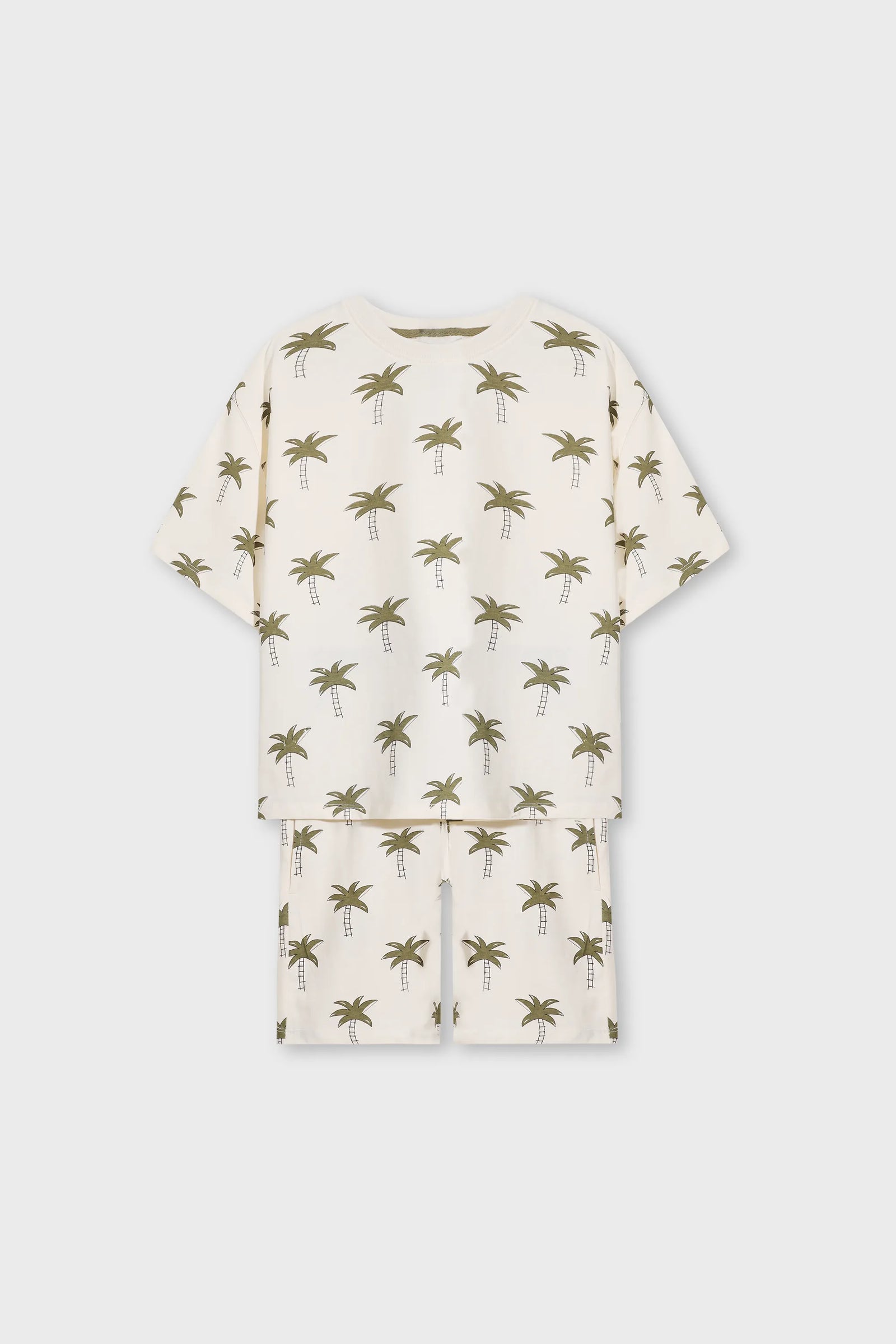 Olive Oasis Jersey Co-ord Set
