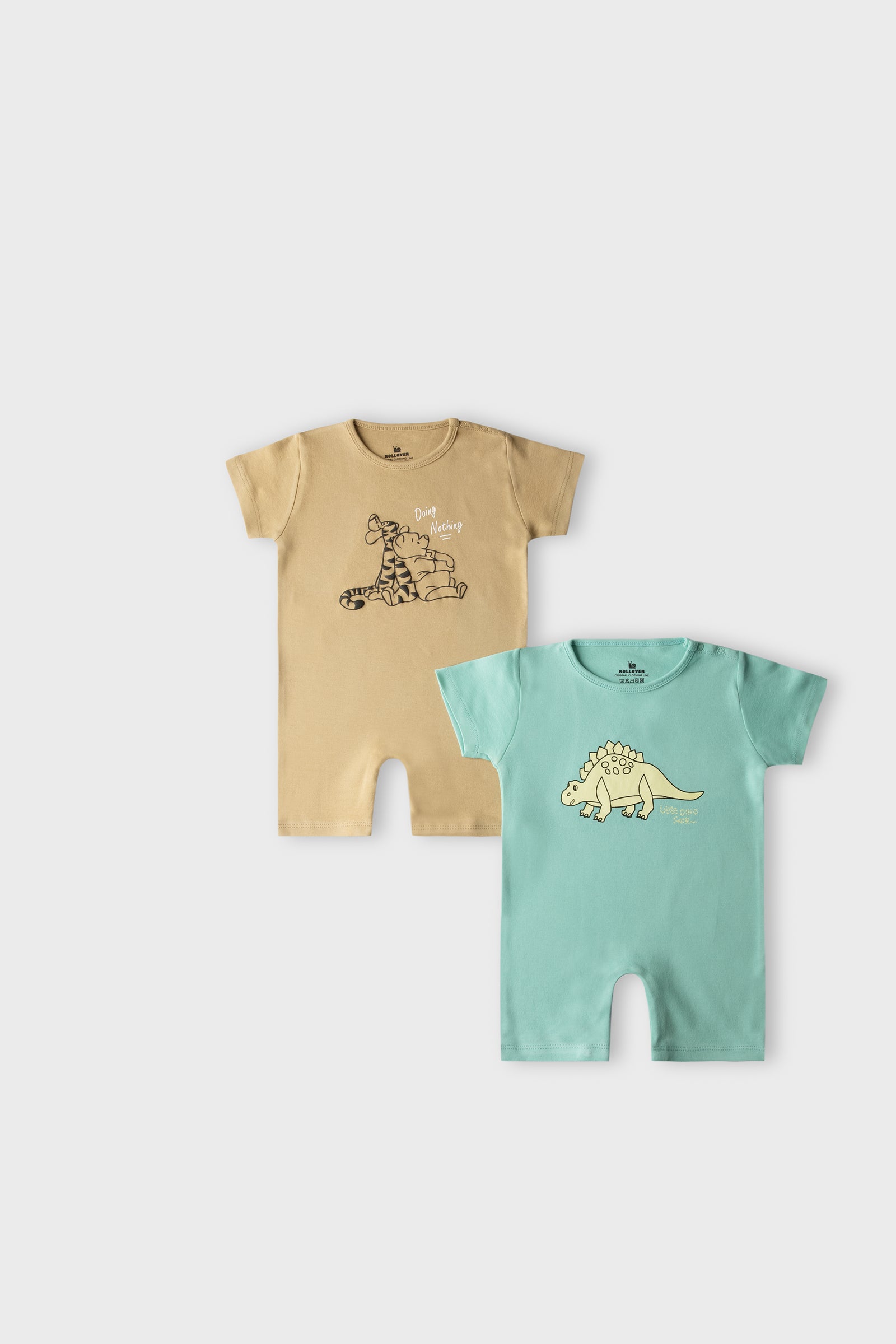 Boys Roar & Rest Romper Set - (Pack of 2)