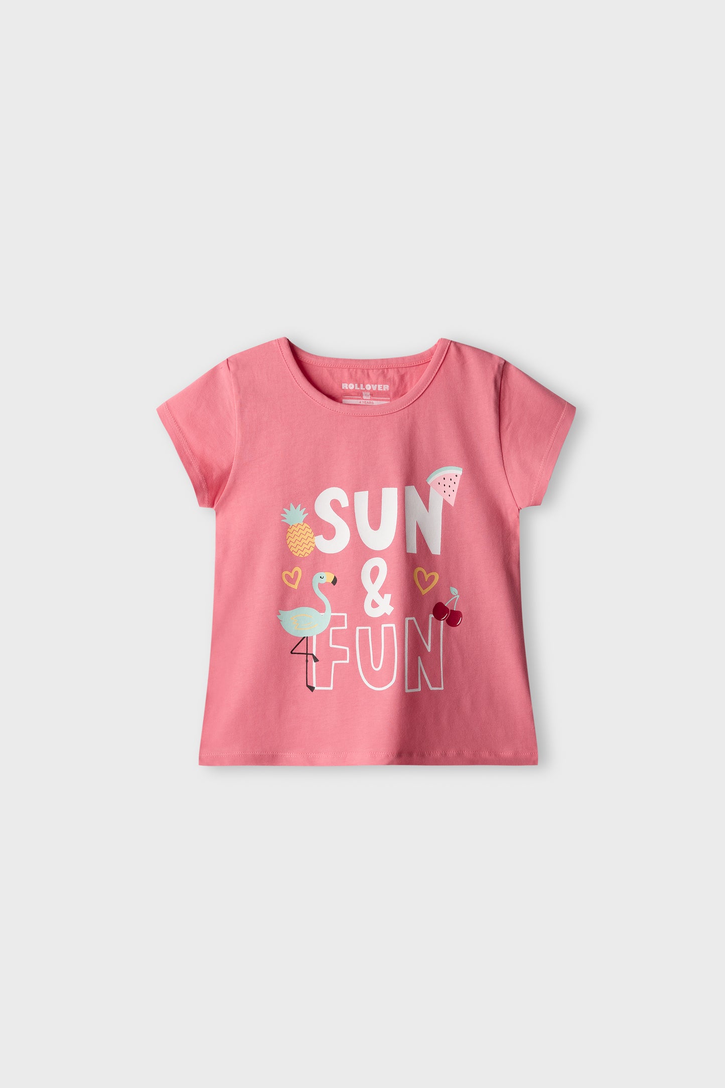 Girls Sunbeam Flamingo T-shirt