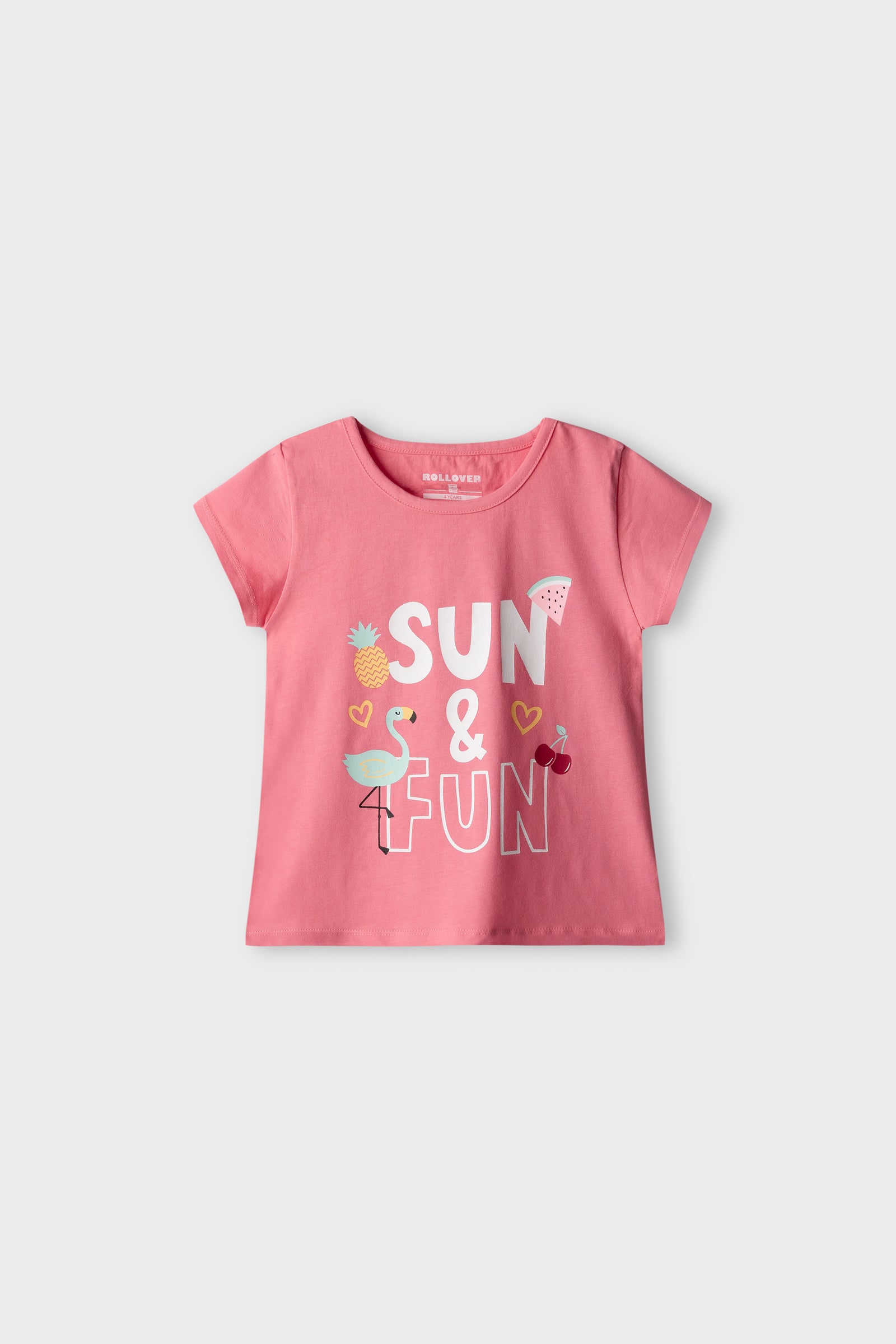 Girls Sunbeam Flamingo T-shirt
