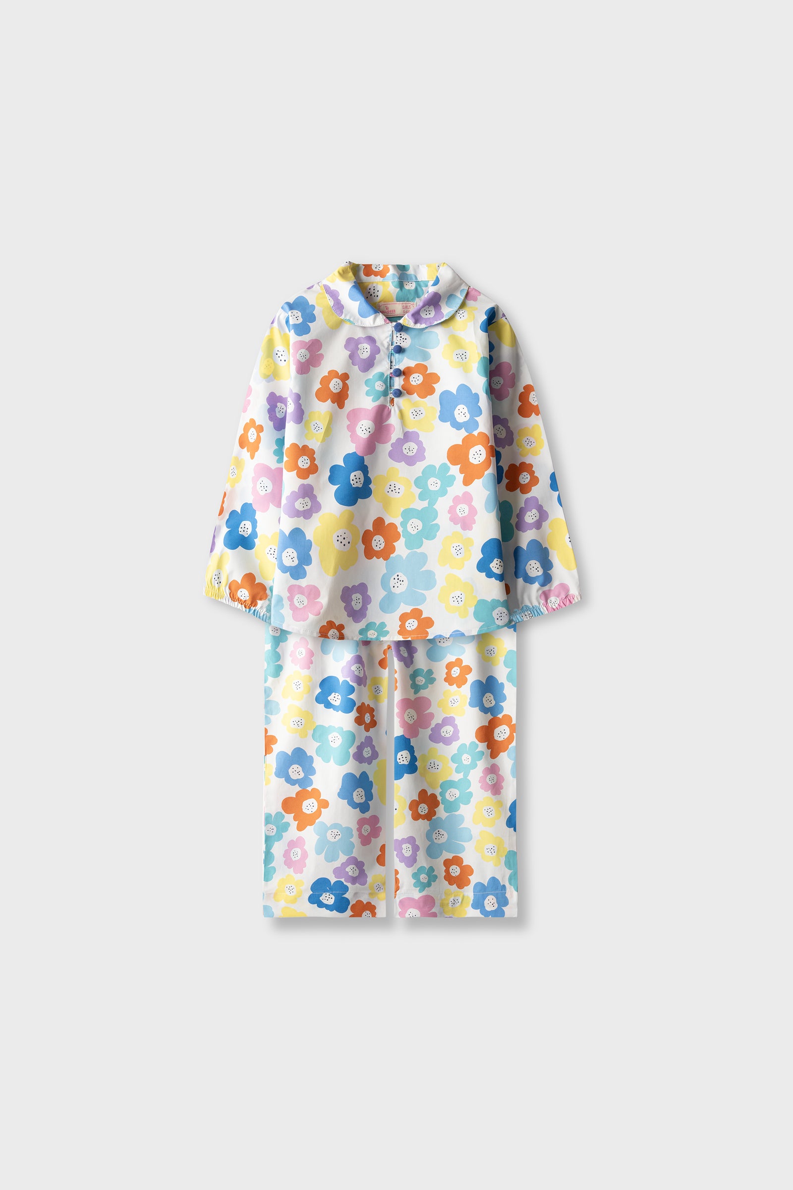 Rainbow Garden Cotton Co-ord Set