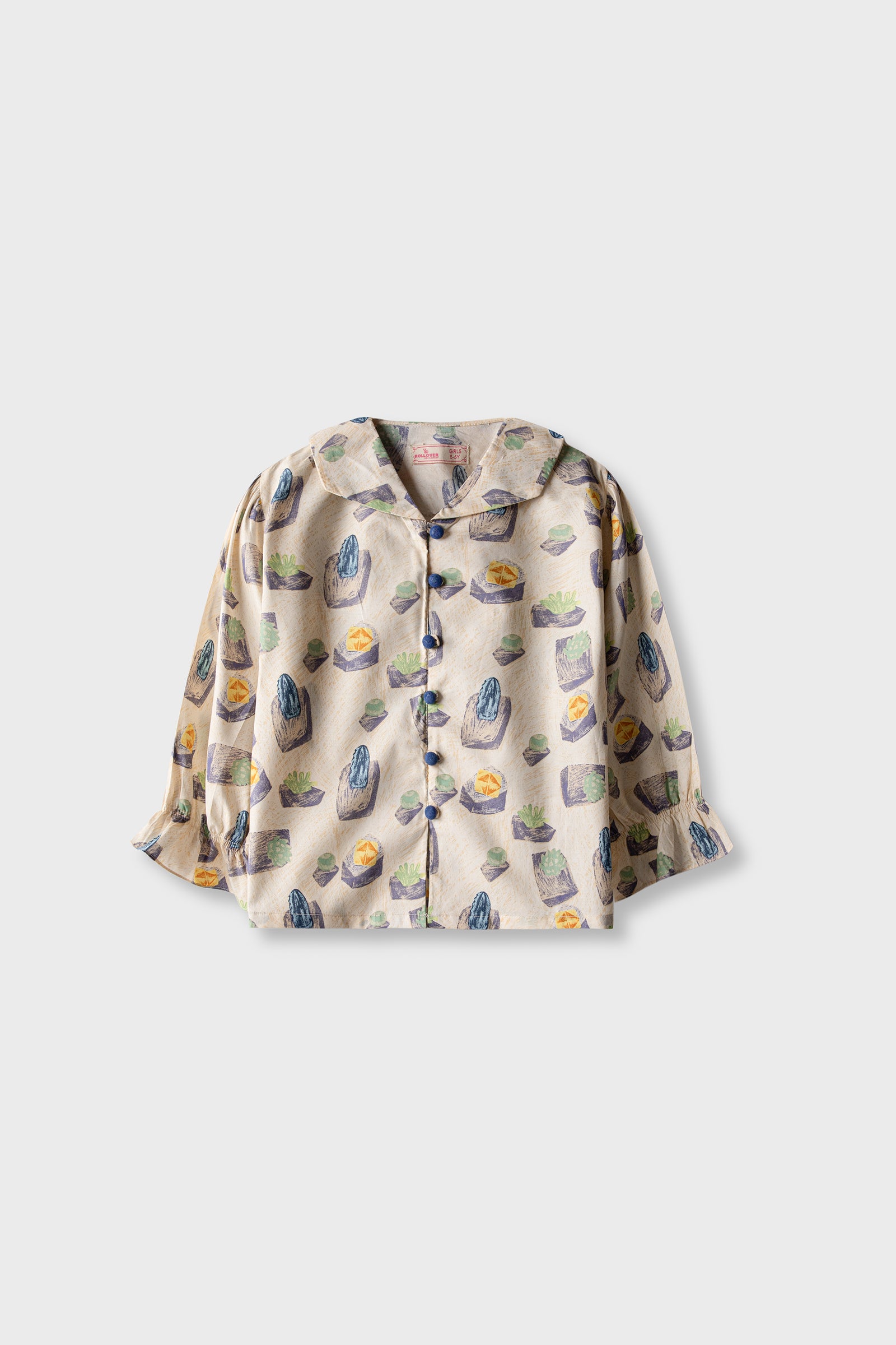 Purple Pottery Printed Top