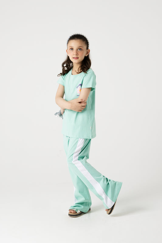 Girls Pastel Bloom Co-ord Set