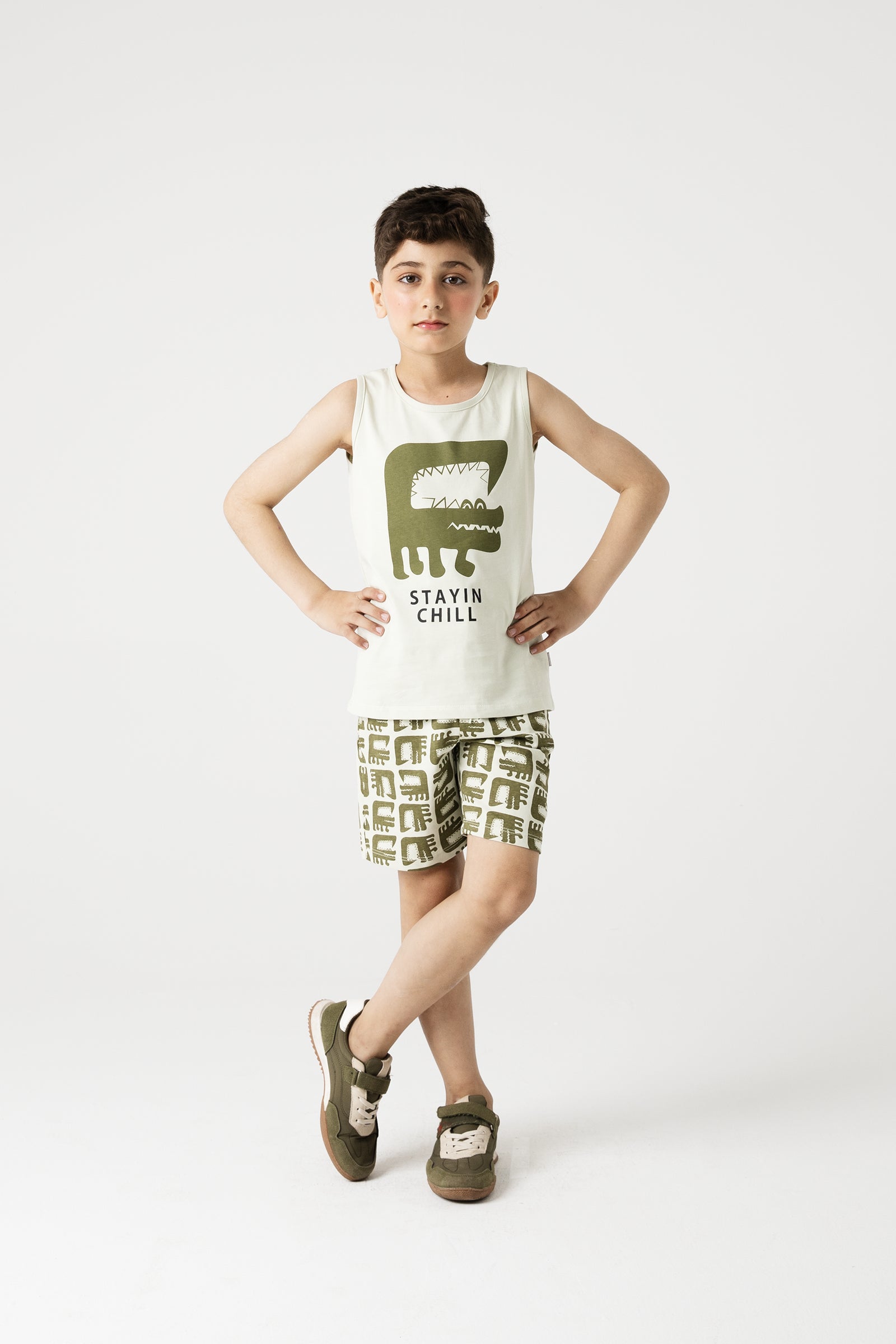 Boys Croc Cruise Co-ord Set