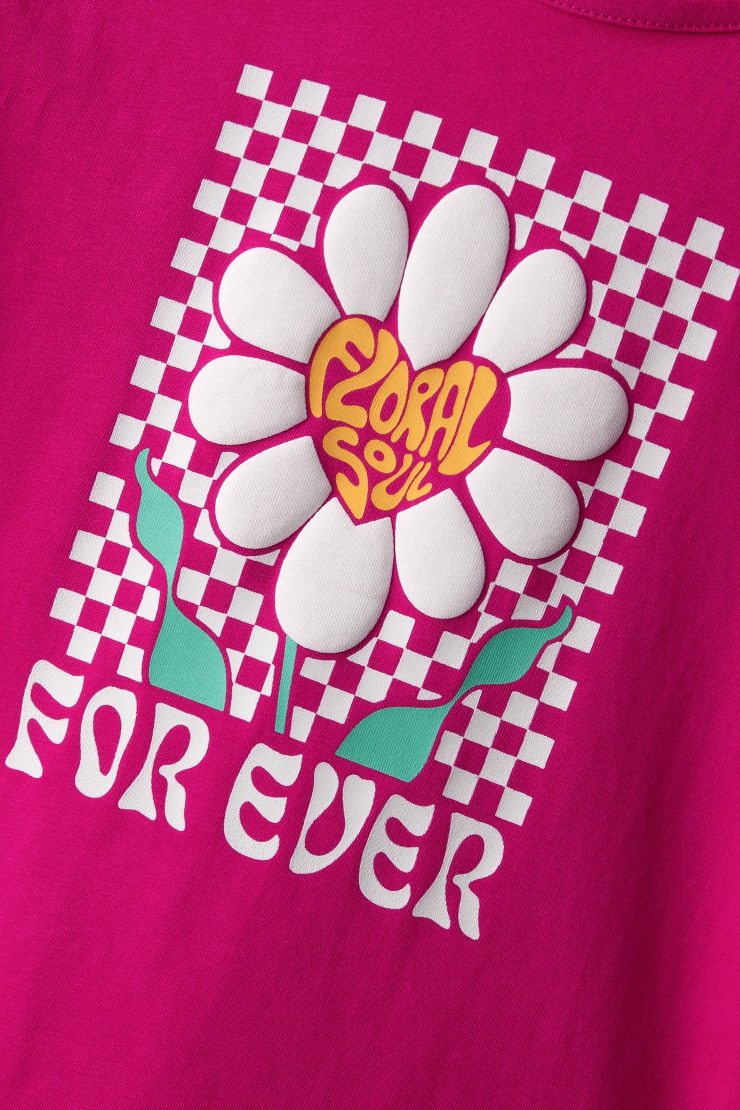 Girls Pink Daisy Forever Tee