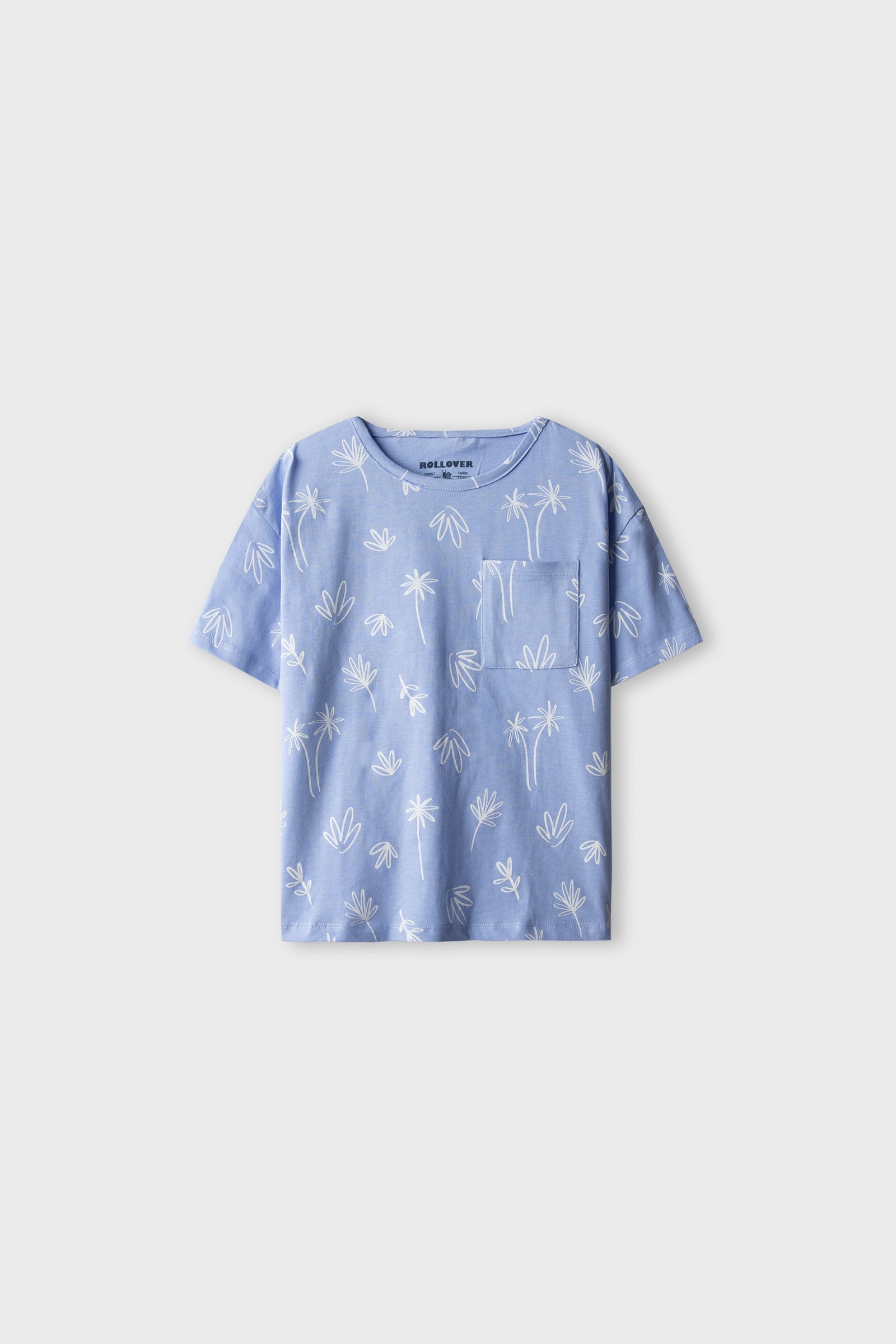 Indigo Doodle Drop Tee