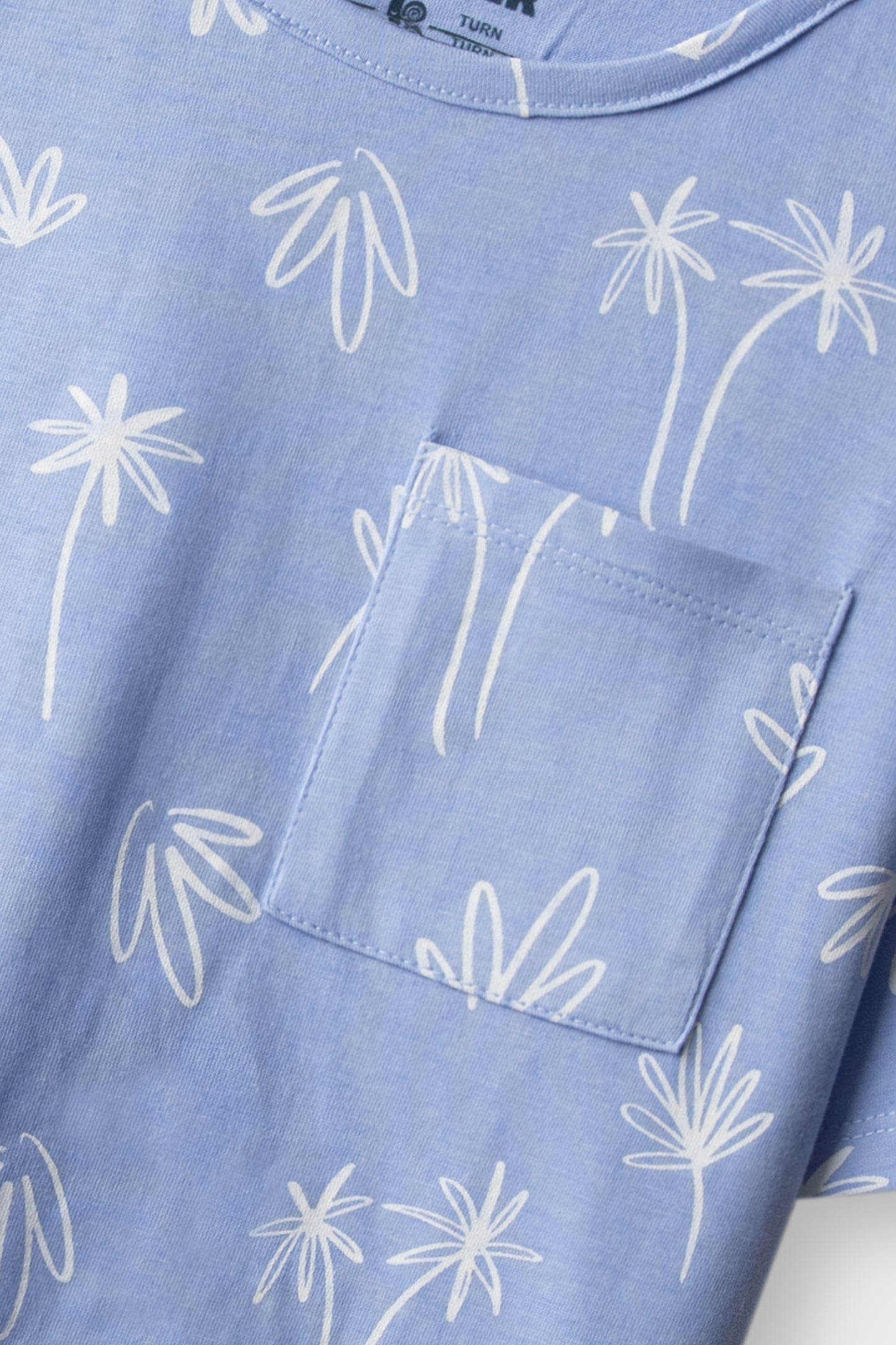 Indigo Doodle Drop Tee