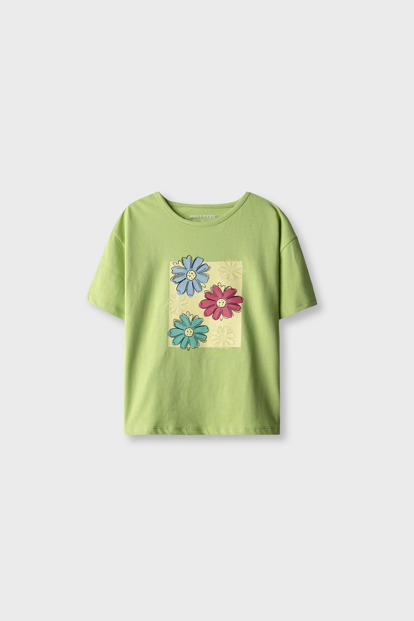 Girls Garden Patch Drop T-shirt