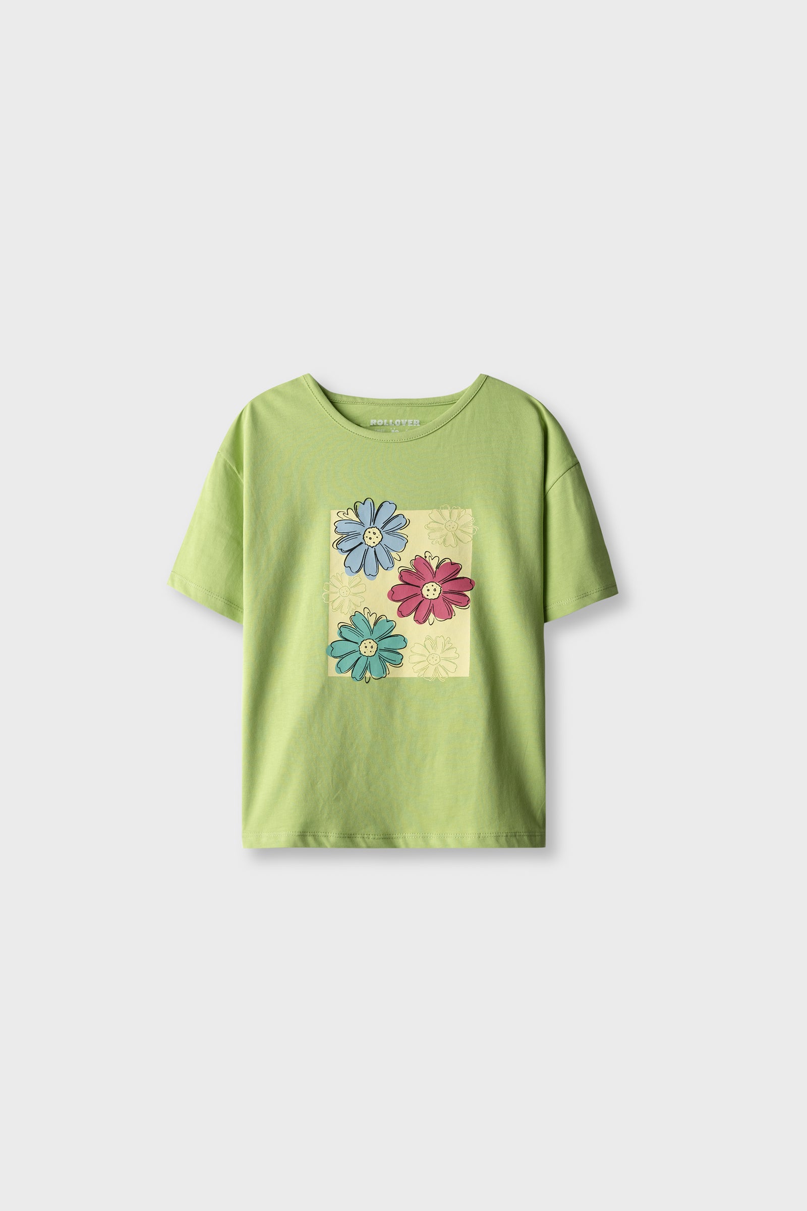 Girls Garden Patch Drop T-shirt