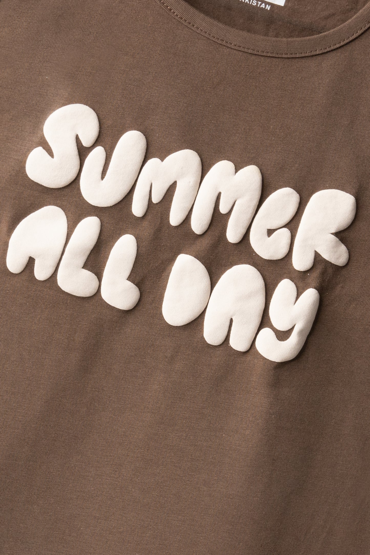 Boys Summer Days Brown Tank Top
