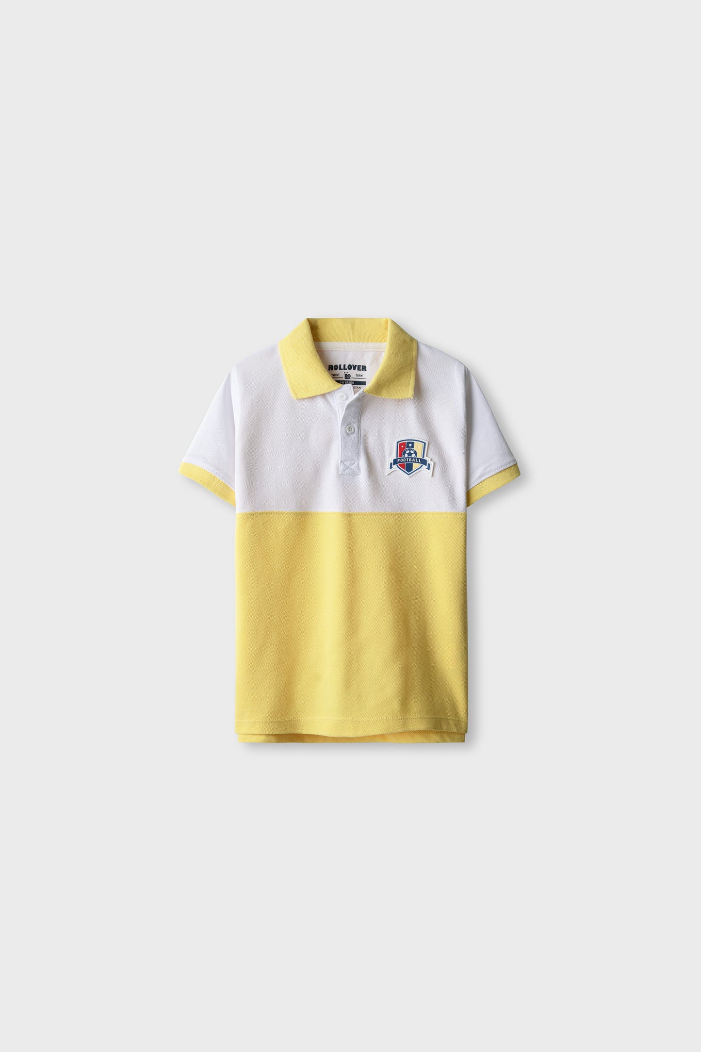 Boys Match Day Yellow Polo