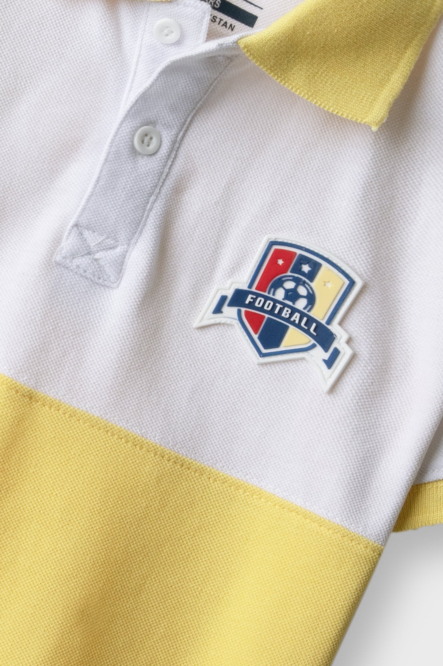 Boys Match Day Yellow Polo