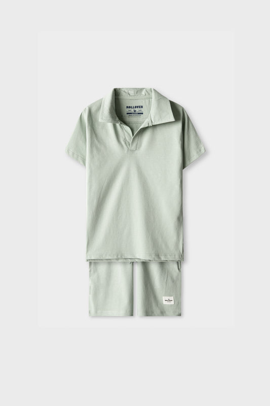 Boys Comfort Flex Polo Co-ord Set