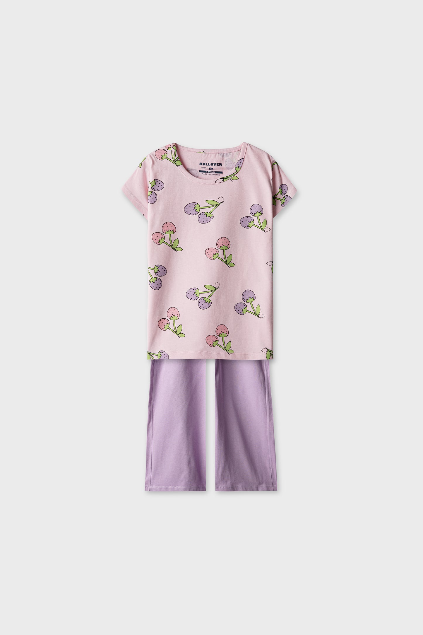 Girls Pastel Berries Co-ord Set
