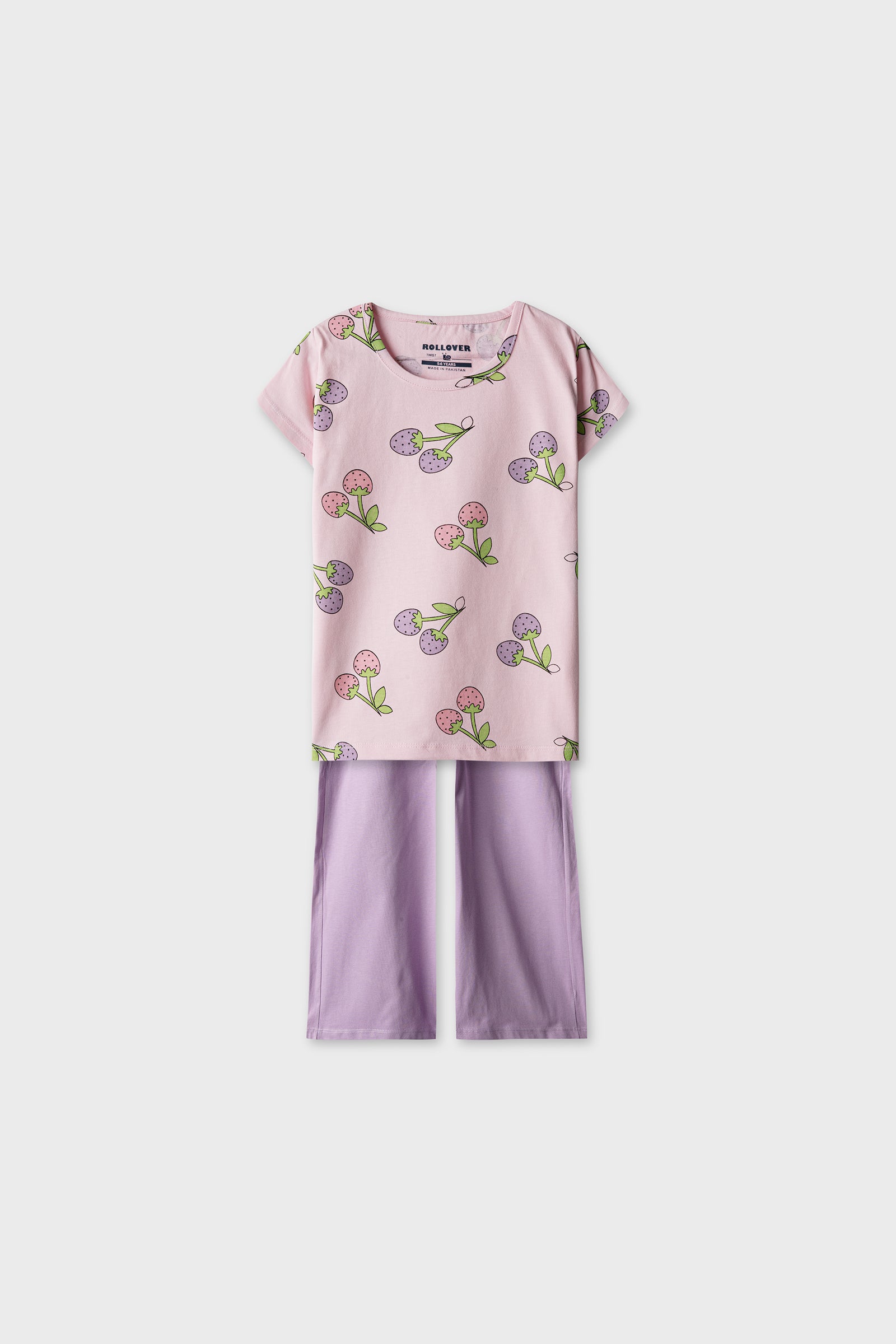 Girls Pastel Berries Co-ord Set