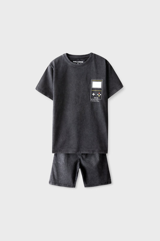 Boys Mini Gamer Jersey Co-ord Set
