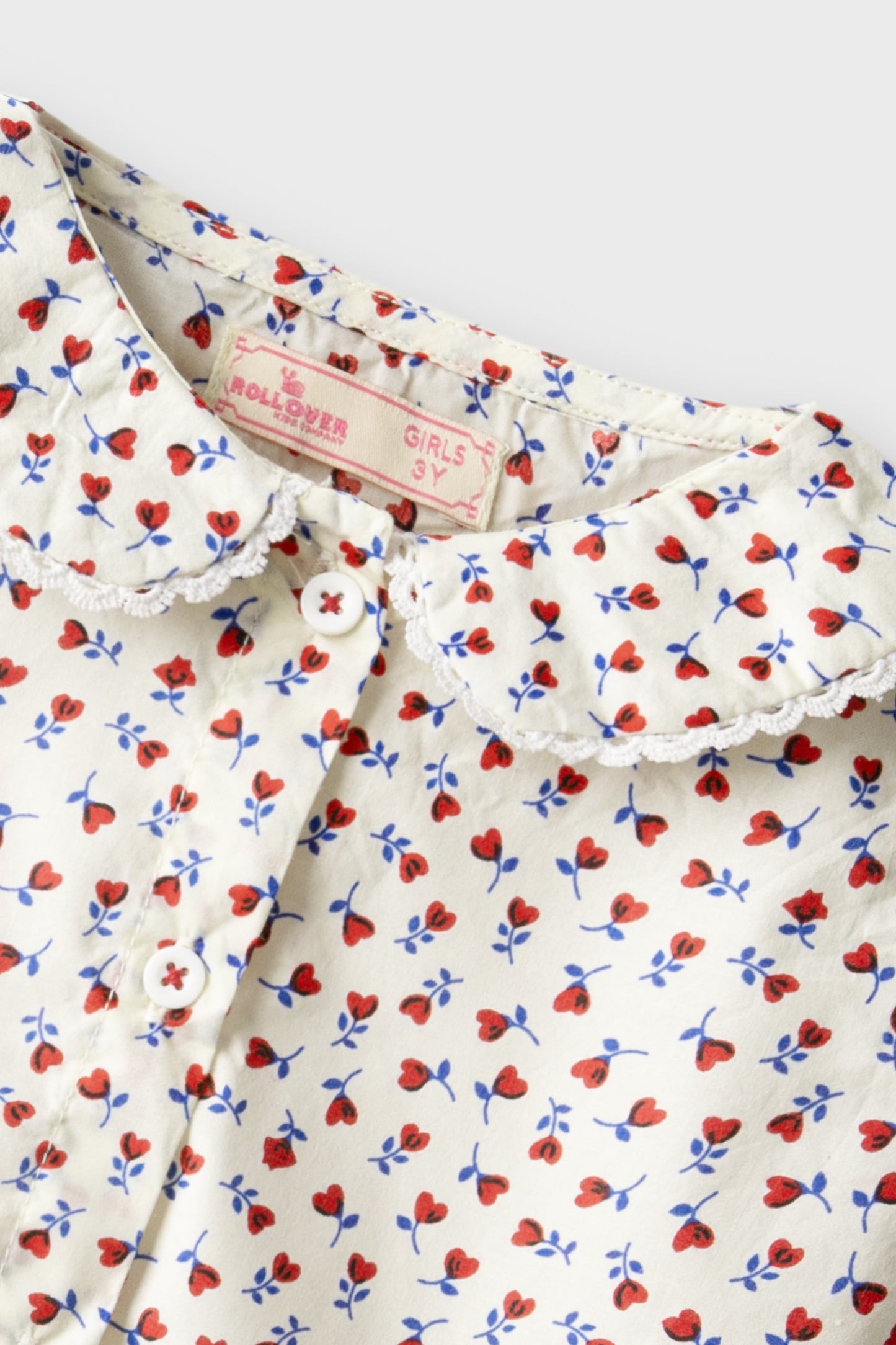 Tiny Blooms Cotton Dress Set