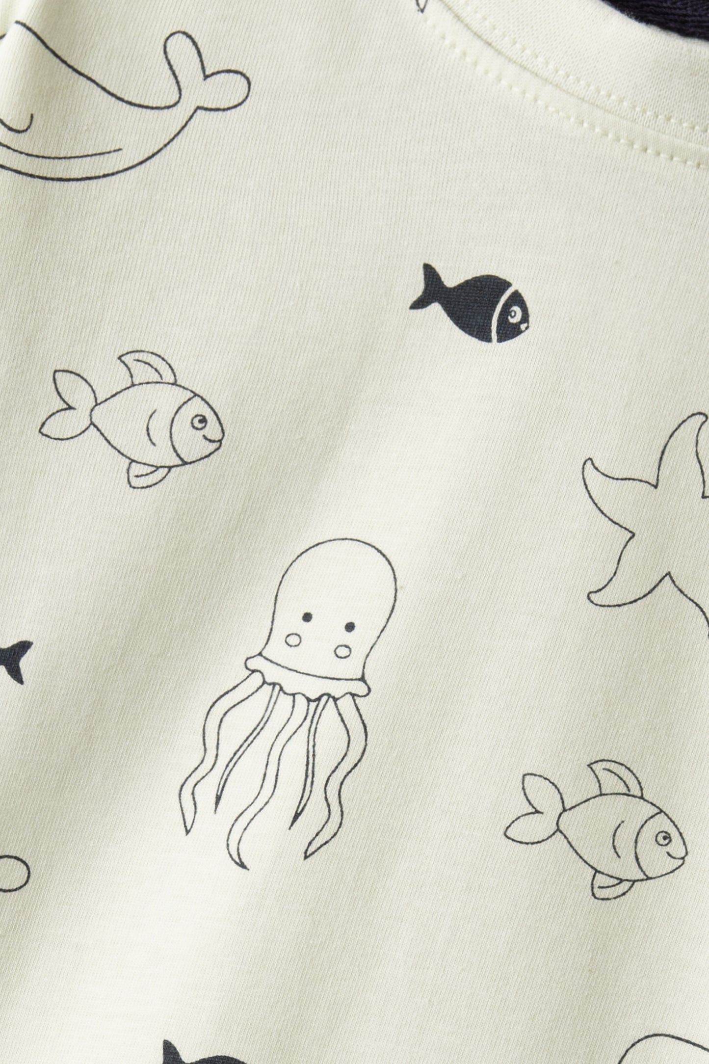 Boys Ocean Creature Printed T-shirt