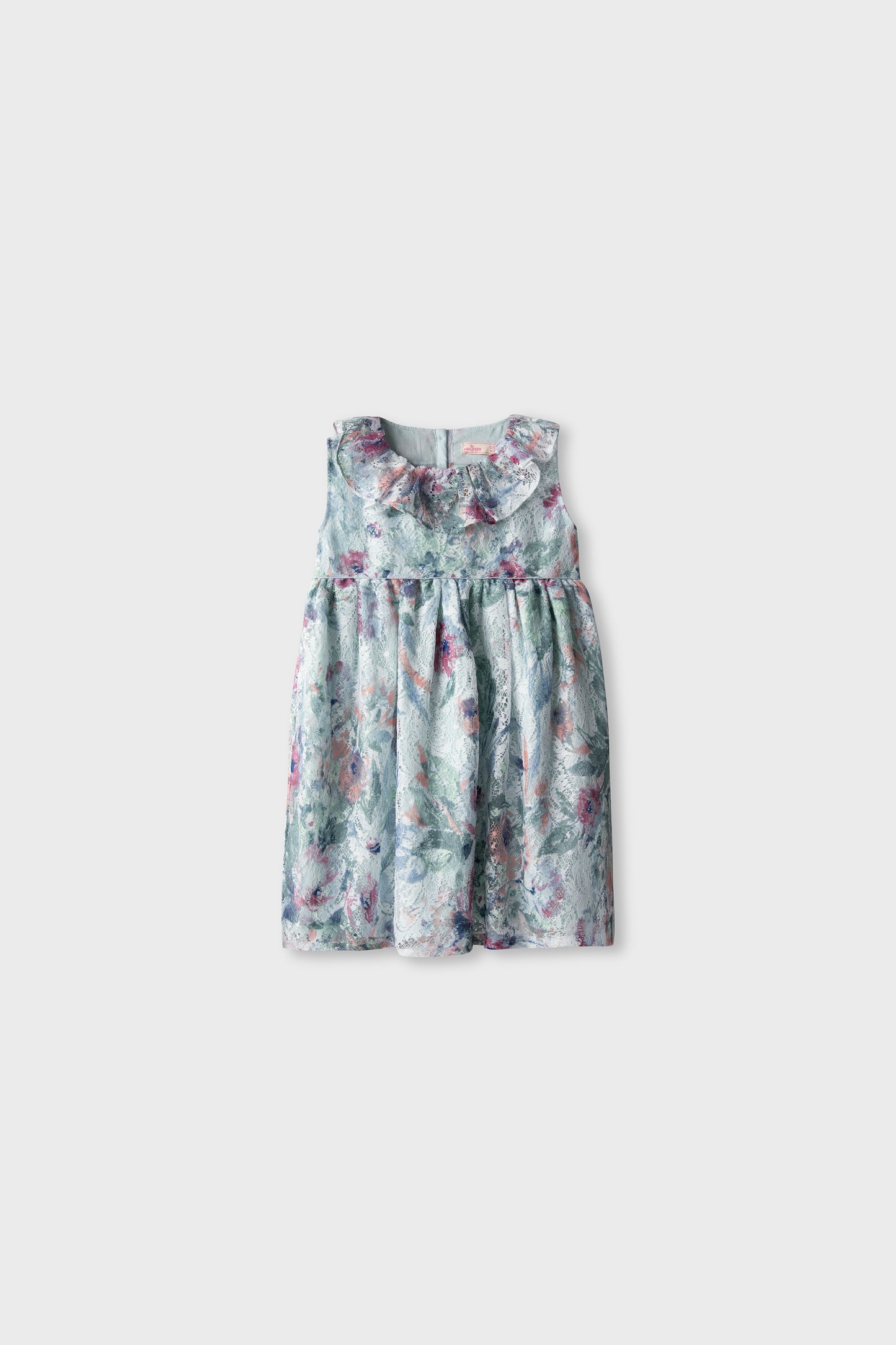 Misty Bloom Net Dress