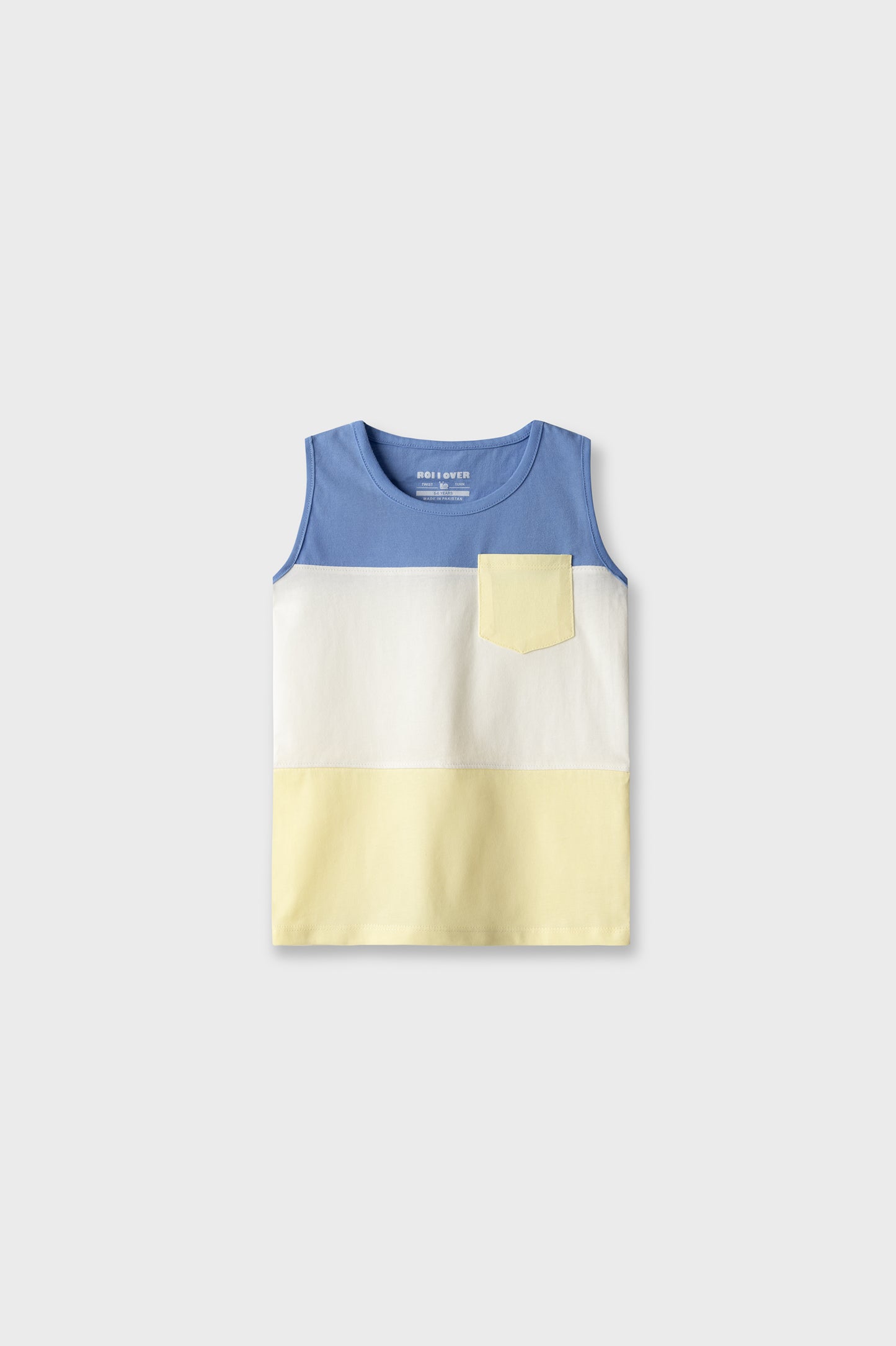 Boys Blue Coast Pocket Tank