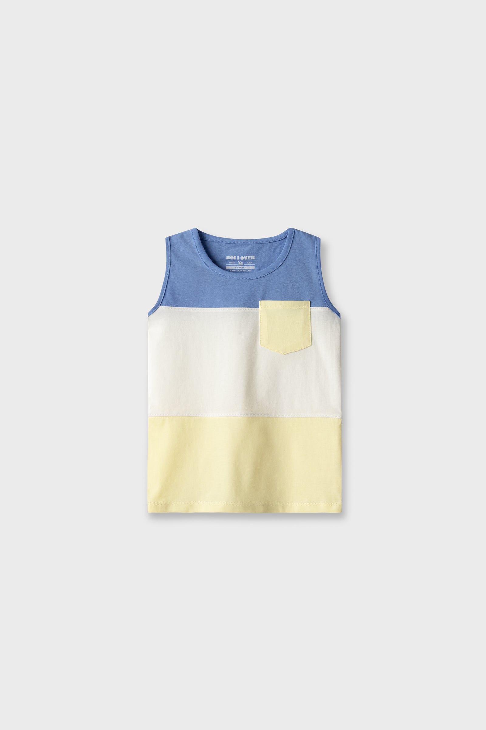 Boys Blue Coast Pocket Tank