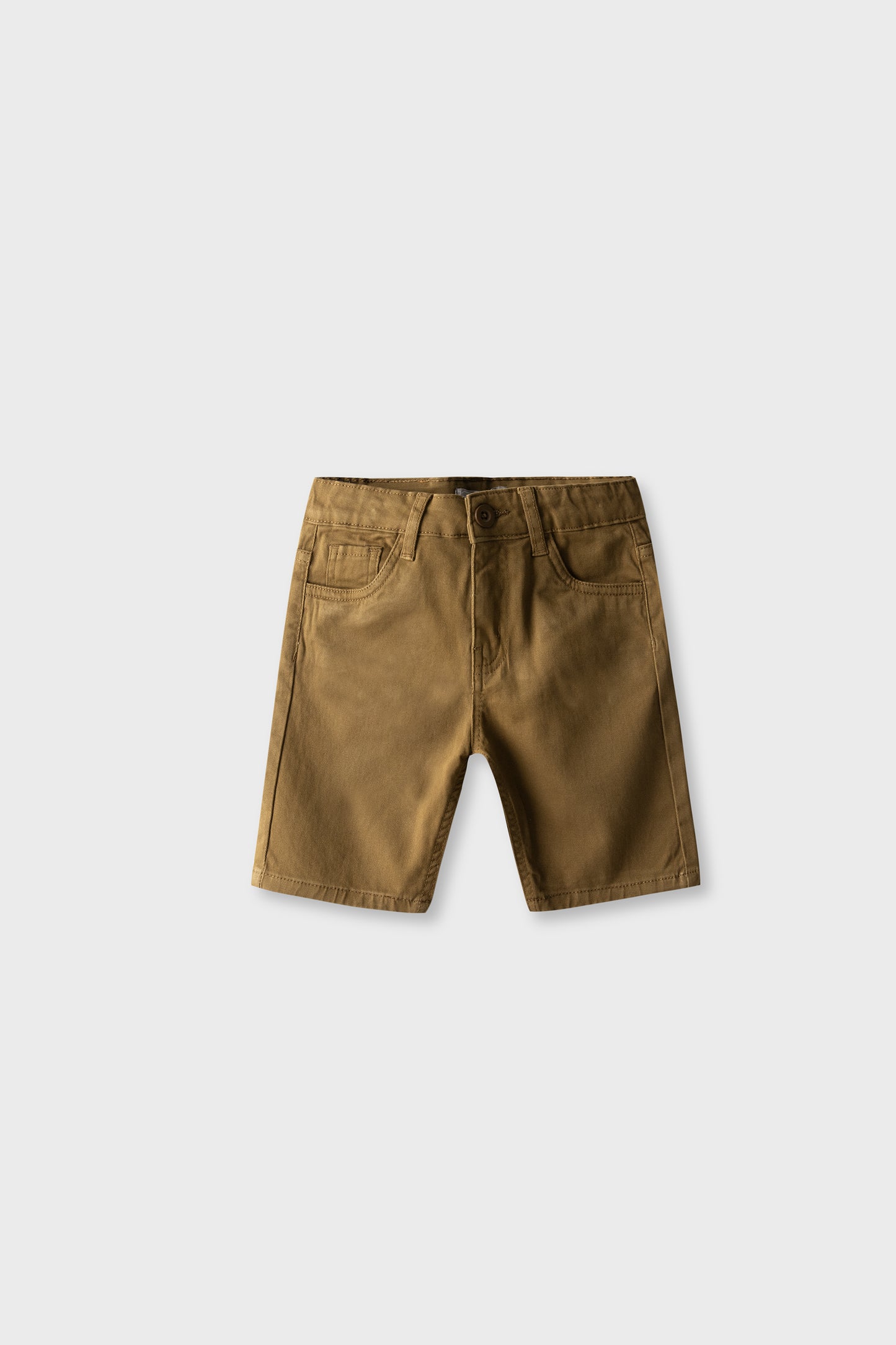 Boys Tobacco Twil Knee-Length Shorts