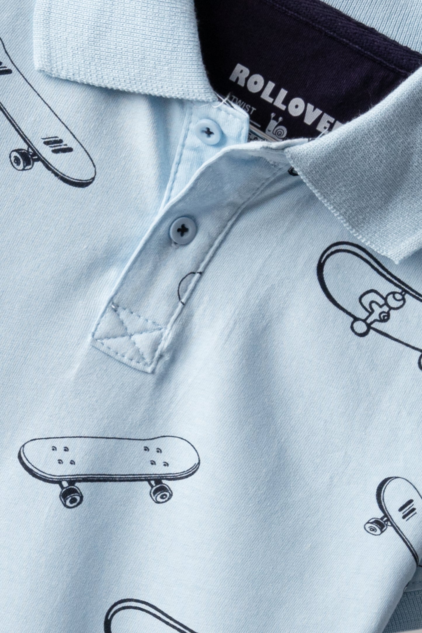 Boys Skate Splash Polo Shirt