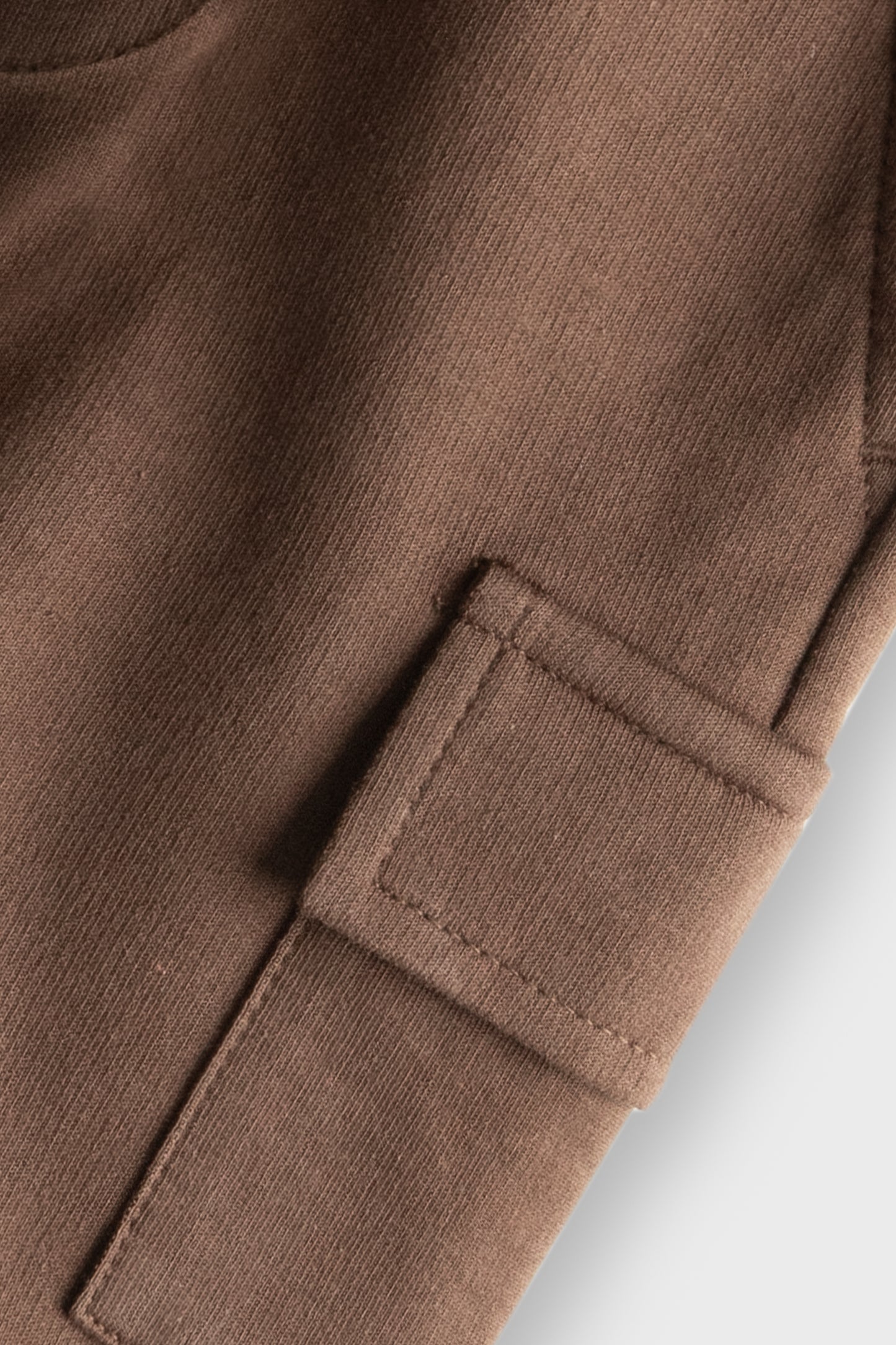 Boys Brown Utility Cargo Shorts