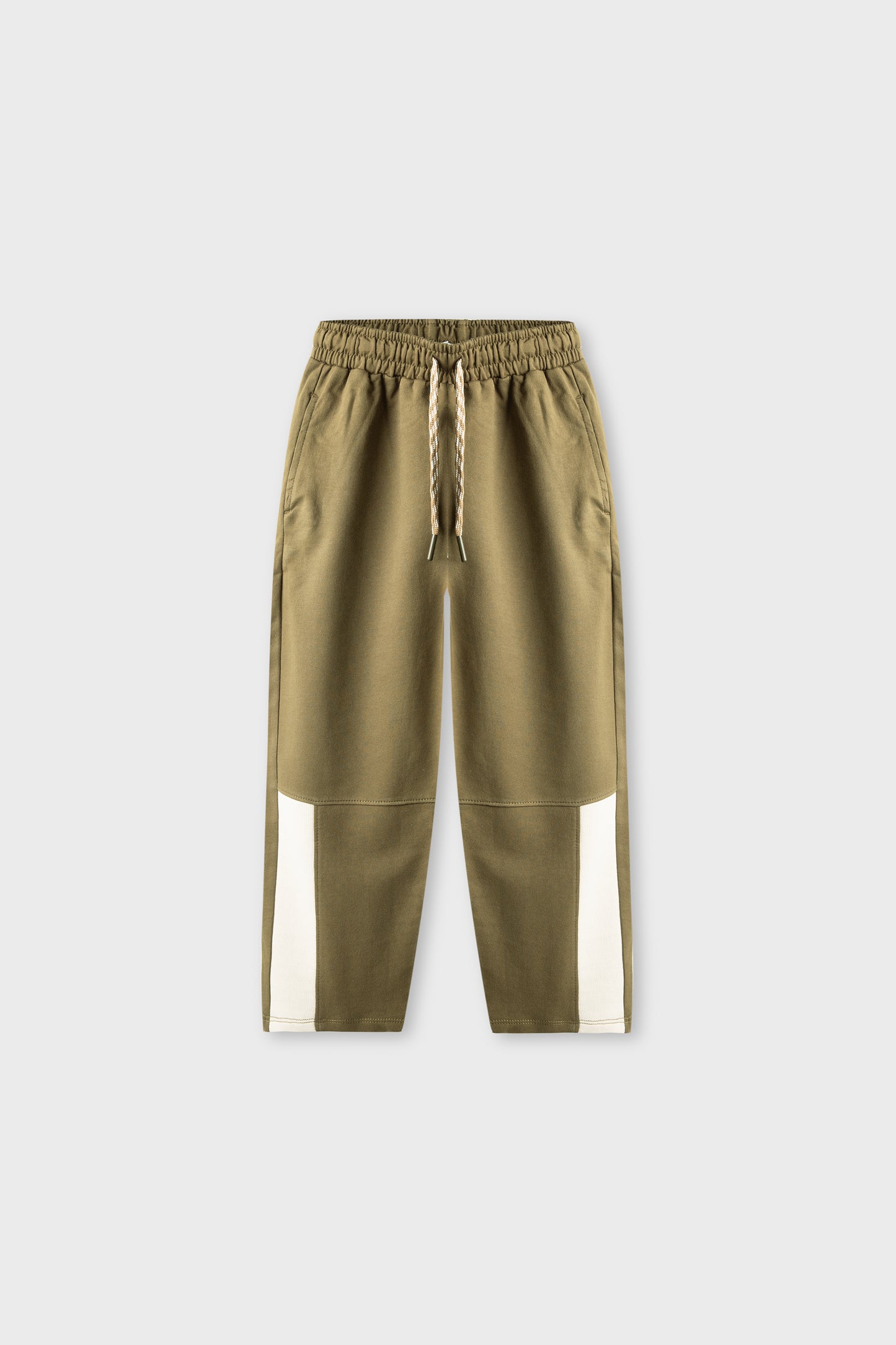 Olive Sport Panel Trousers