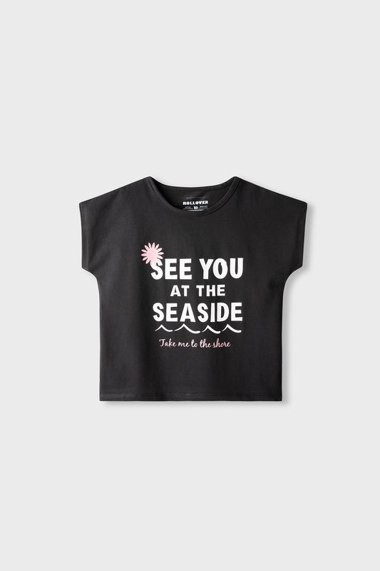 Girls Seaside Mood Relaxed Tee