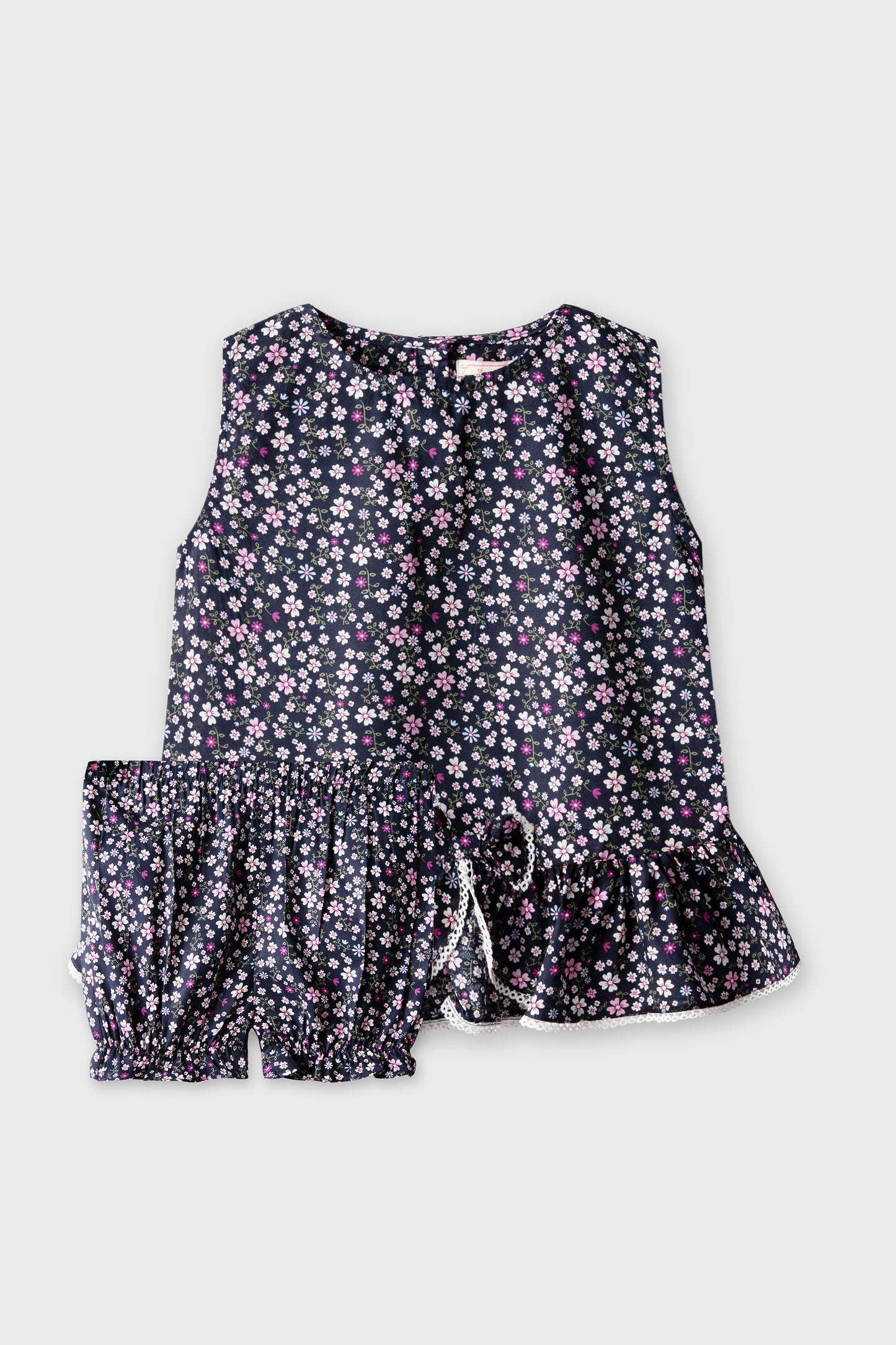 Tiny Petal Navy Co-ord Set