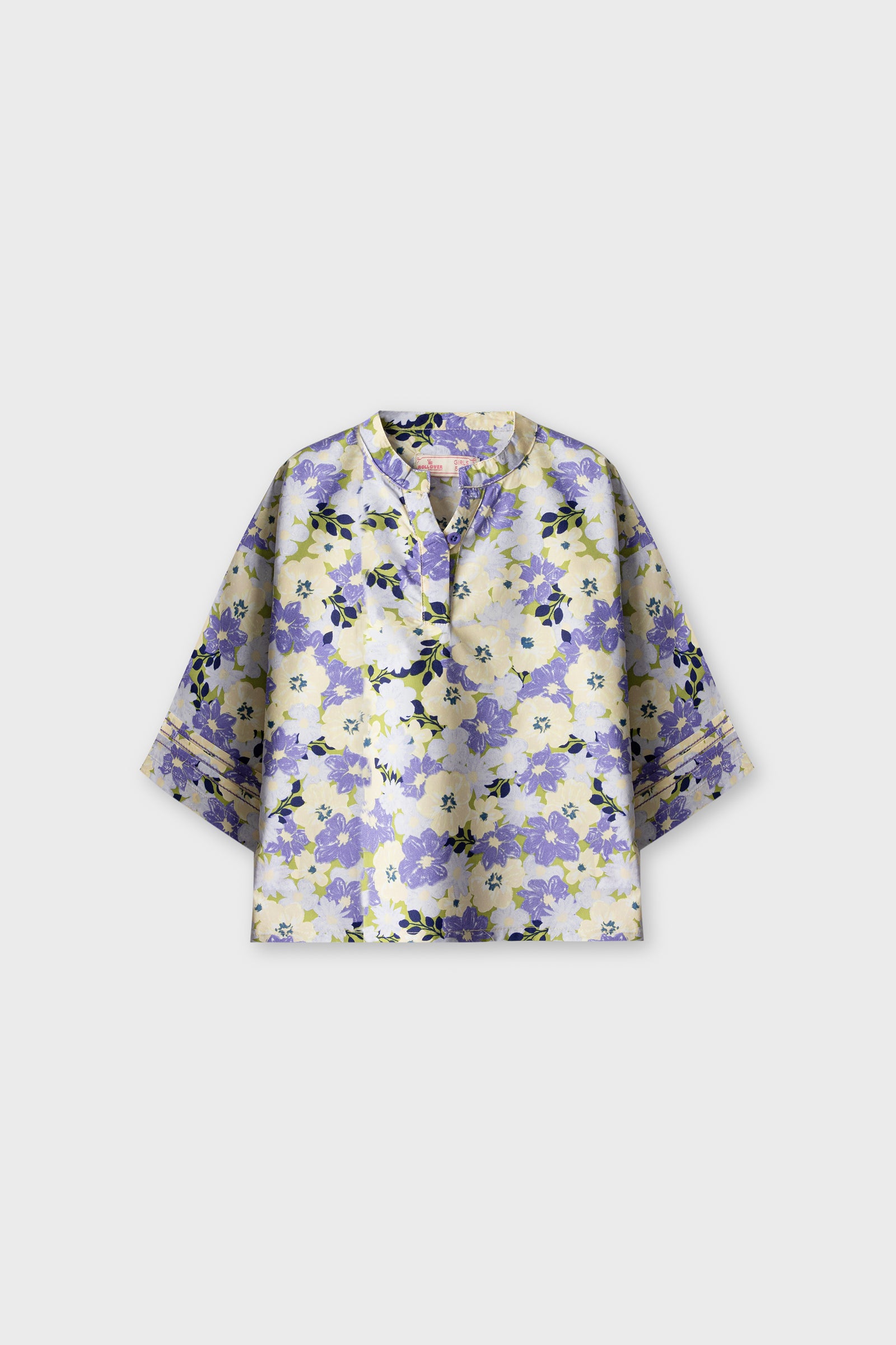 Sky Bloom Cotton Baggy Top