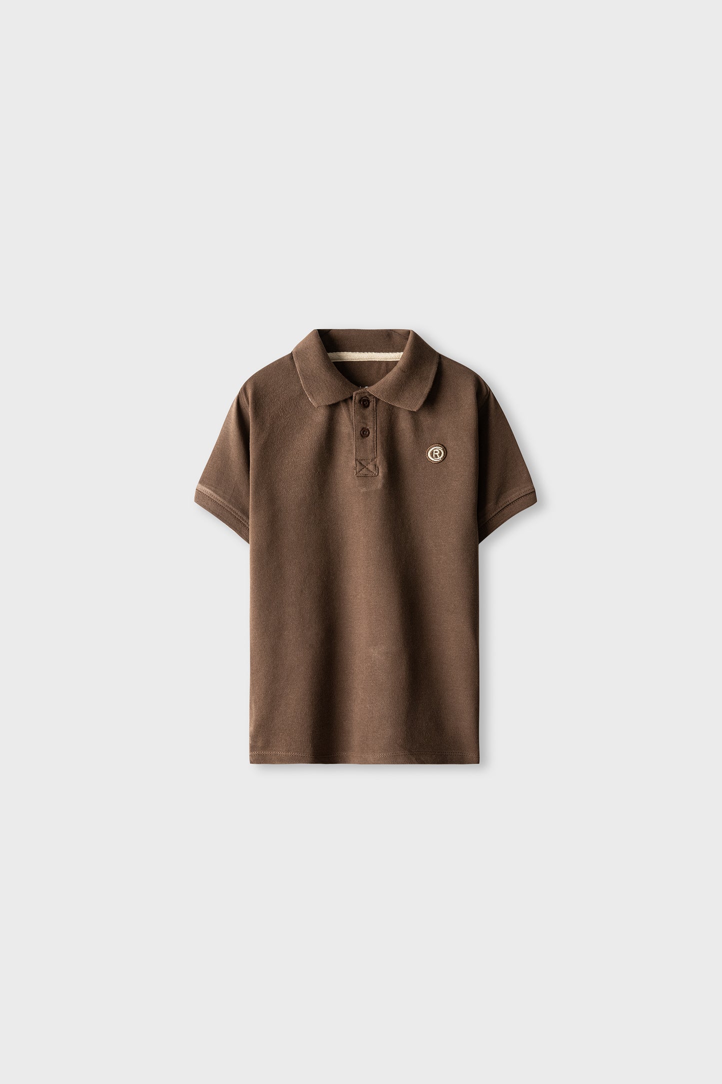 Boys Everyday Brown Pique Polo