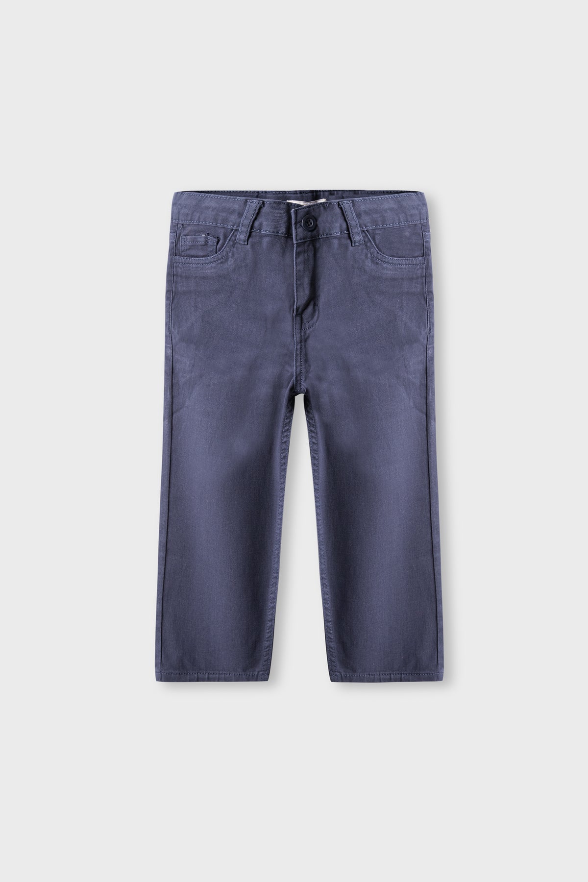 Boys Smart Navy Straight Pants