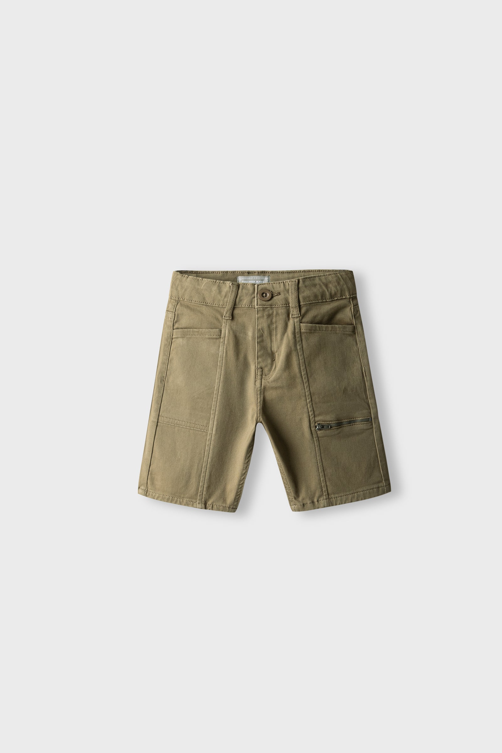 Boys Smart Khaki Twill Shorts