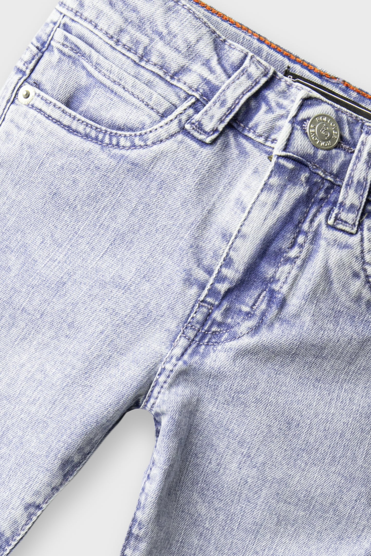Boys Light Blue Slim Fit Jeans