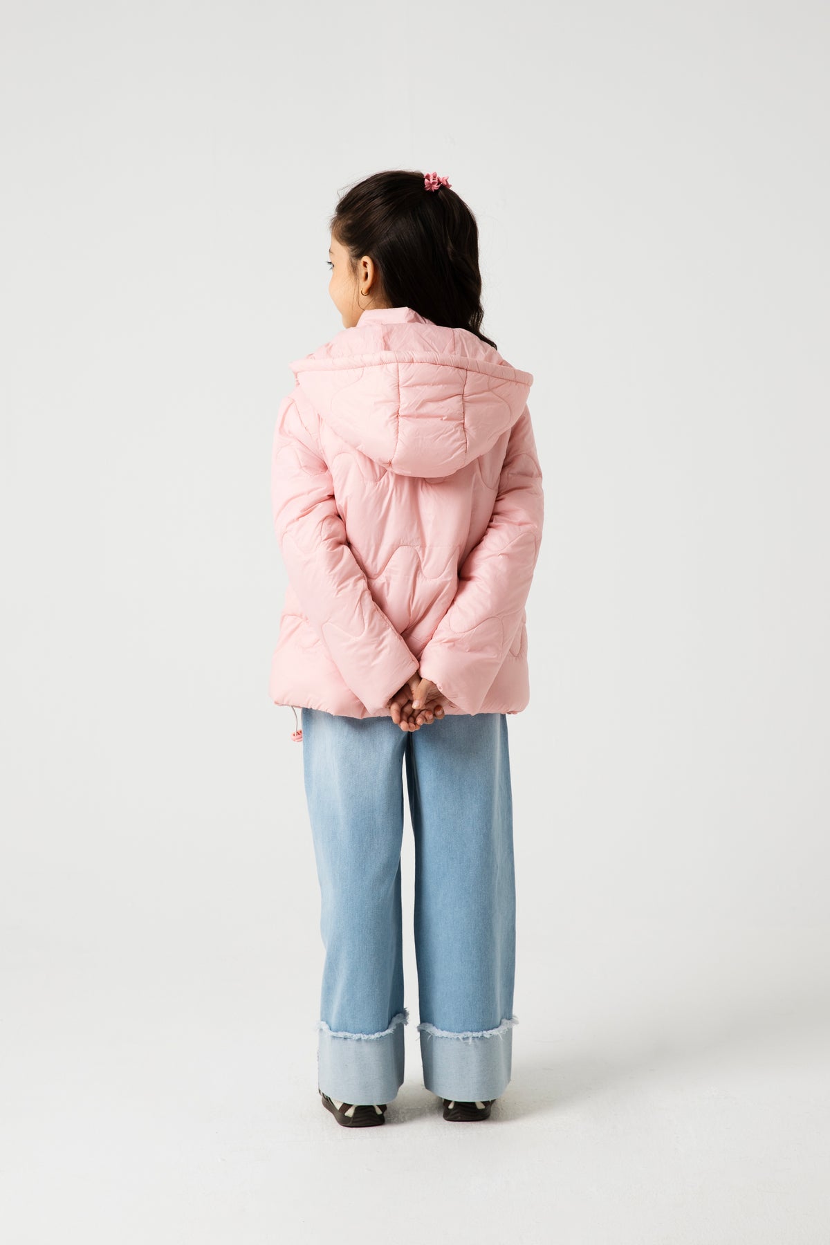 Girls Blush Cloud Puffer Jacket